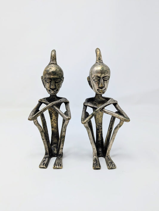 Vintage Peter Hoe "Leti Man" Sculptures (2)