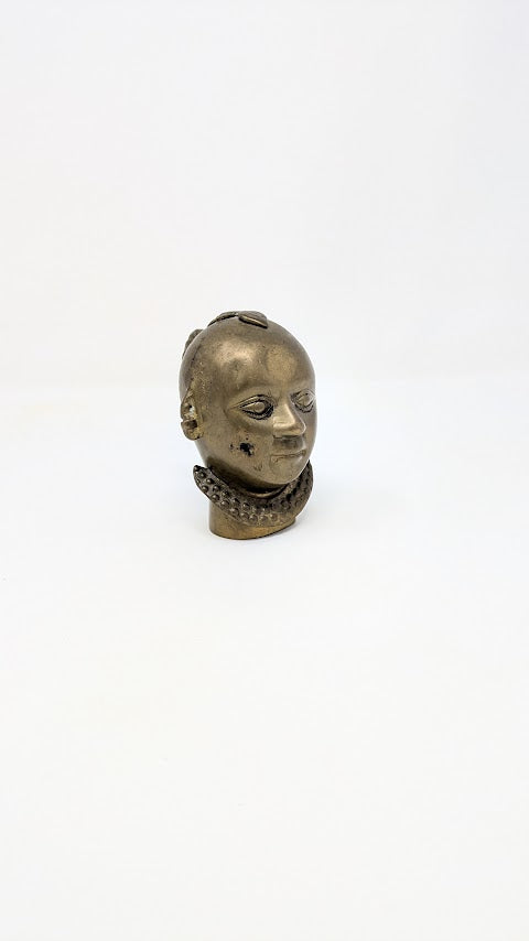 Antique Brass Gowri/Gauri Goddess Bust