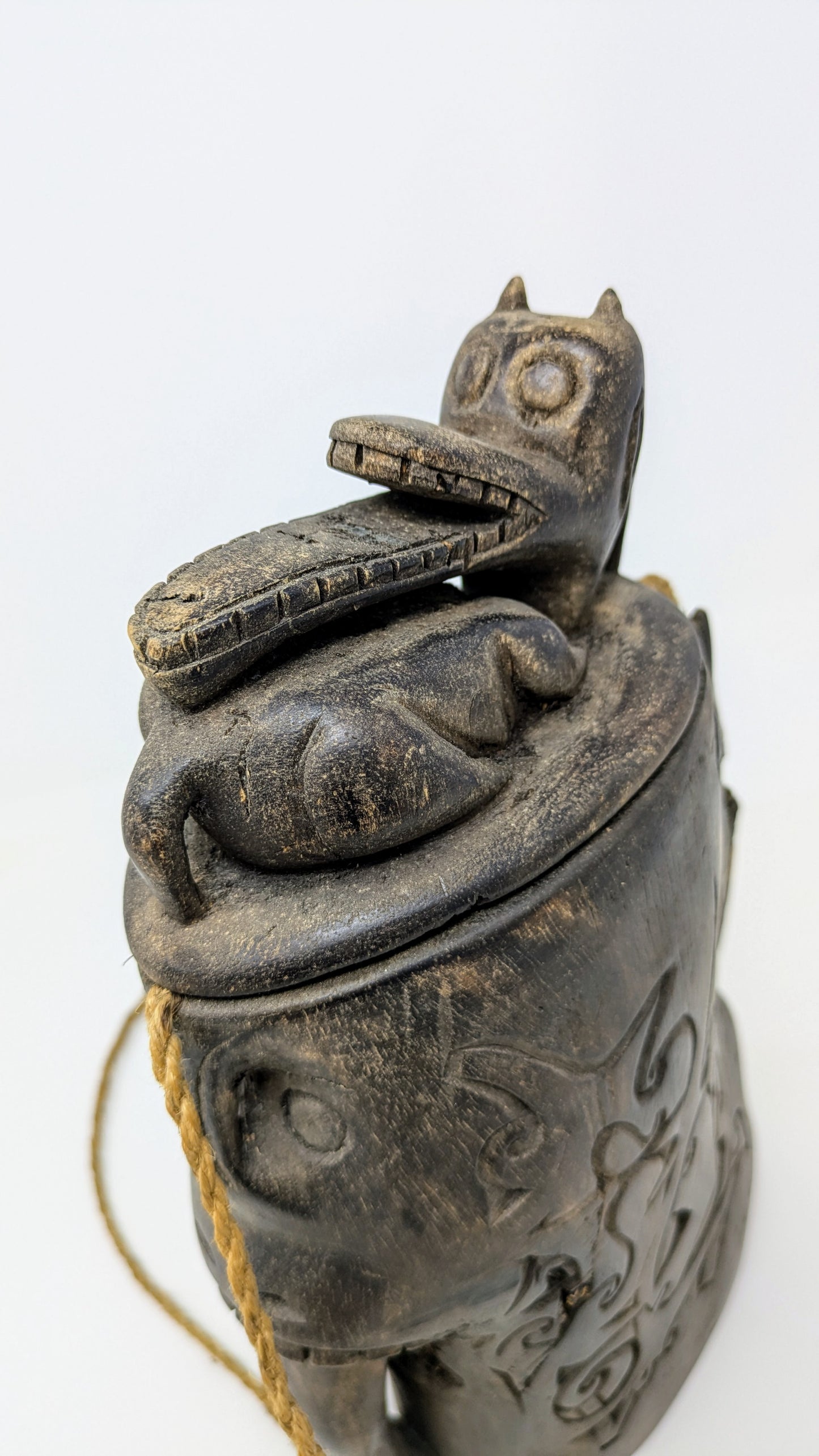 Borneo Tribe 1940s Dayak Bahau Water Container