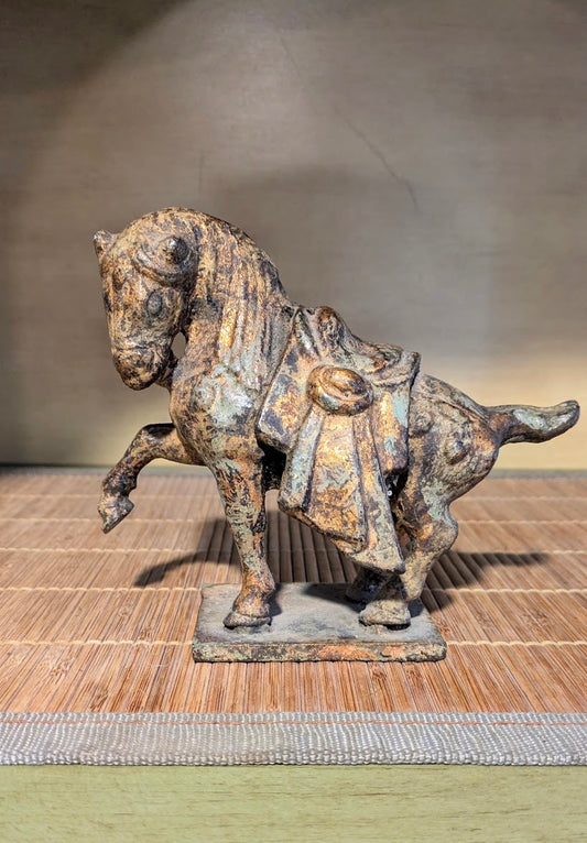 Vintage Chinese Tang Dynasty Style War Horse