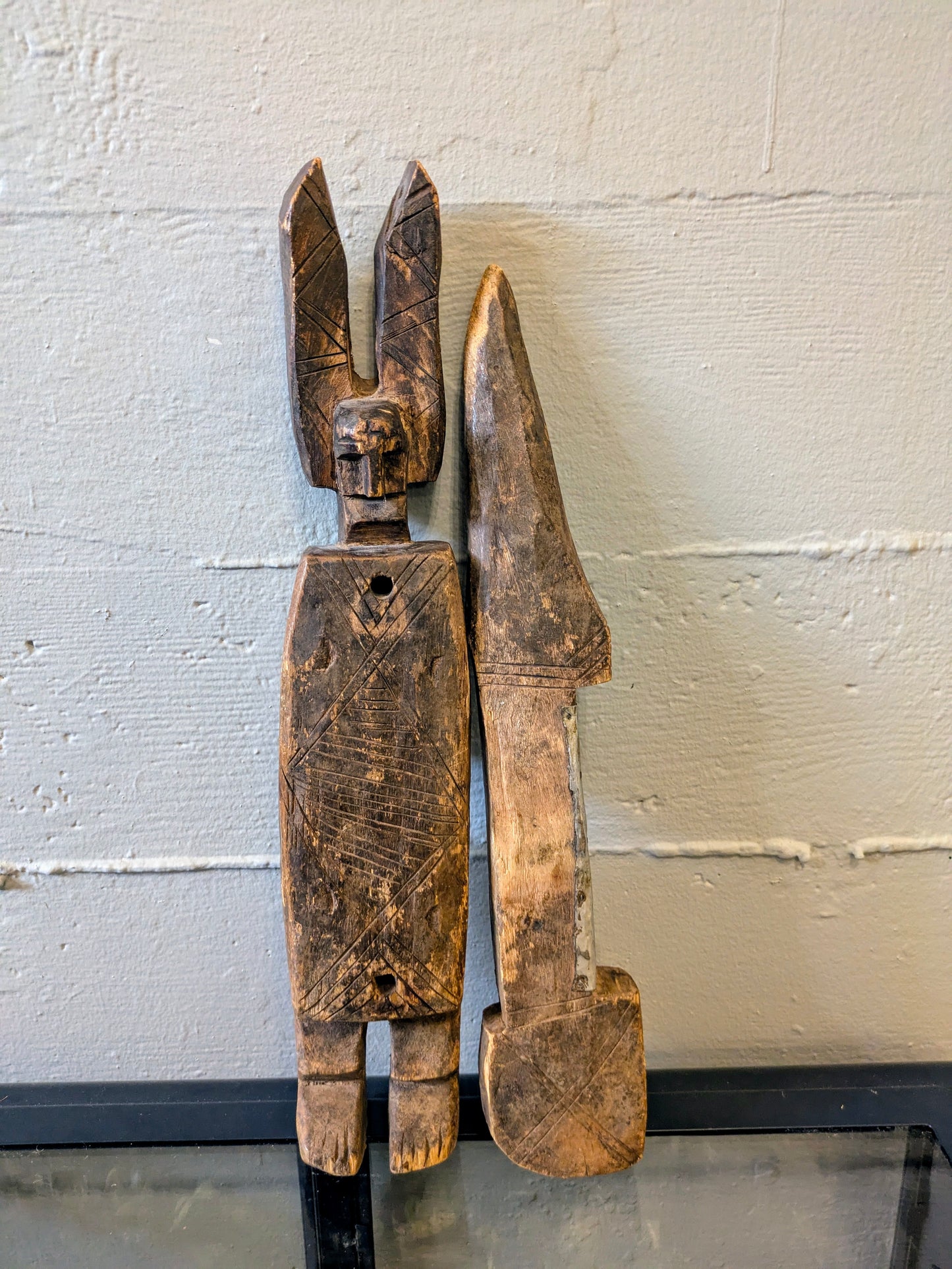 Early 20th Century Handcrafted Bamana Guardian Door Lock