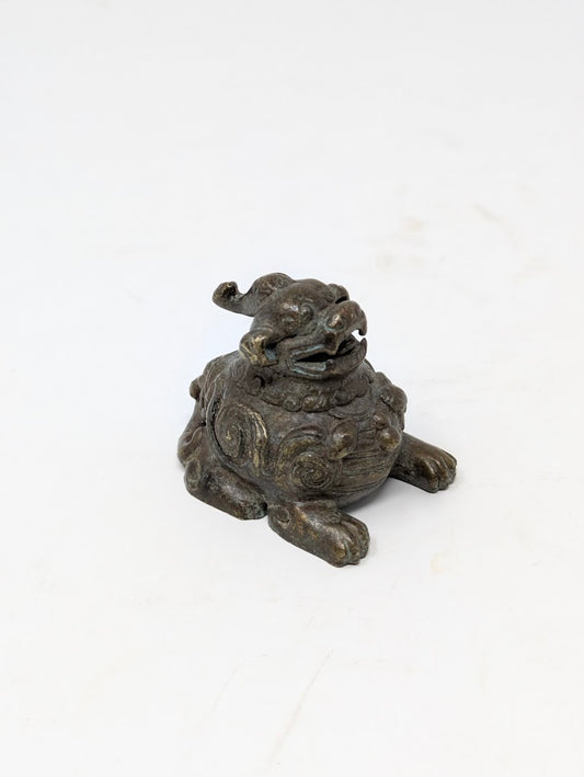 Antique Chinese Bronze "Luduan" Scroll/Paper Weight