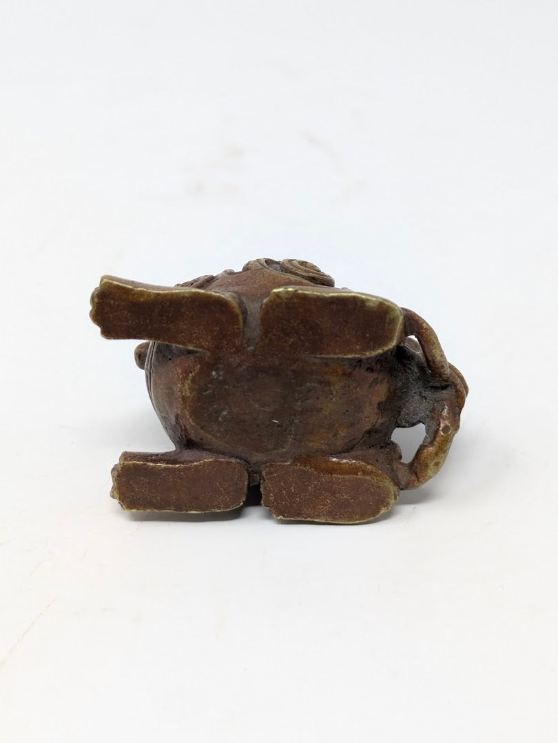 Antique Chinese Brass "Luduan" Scroll/Paper Weight