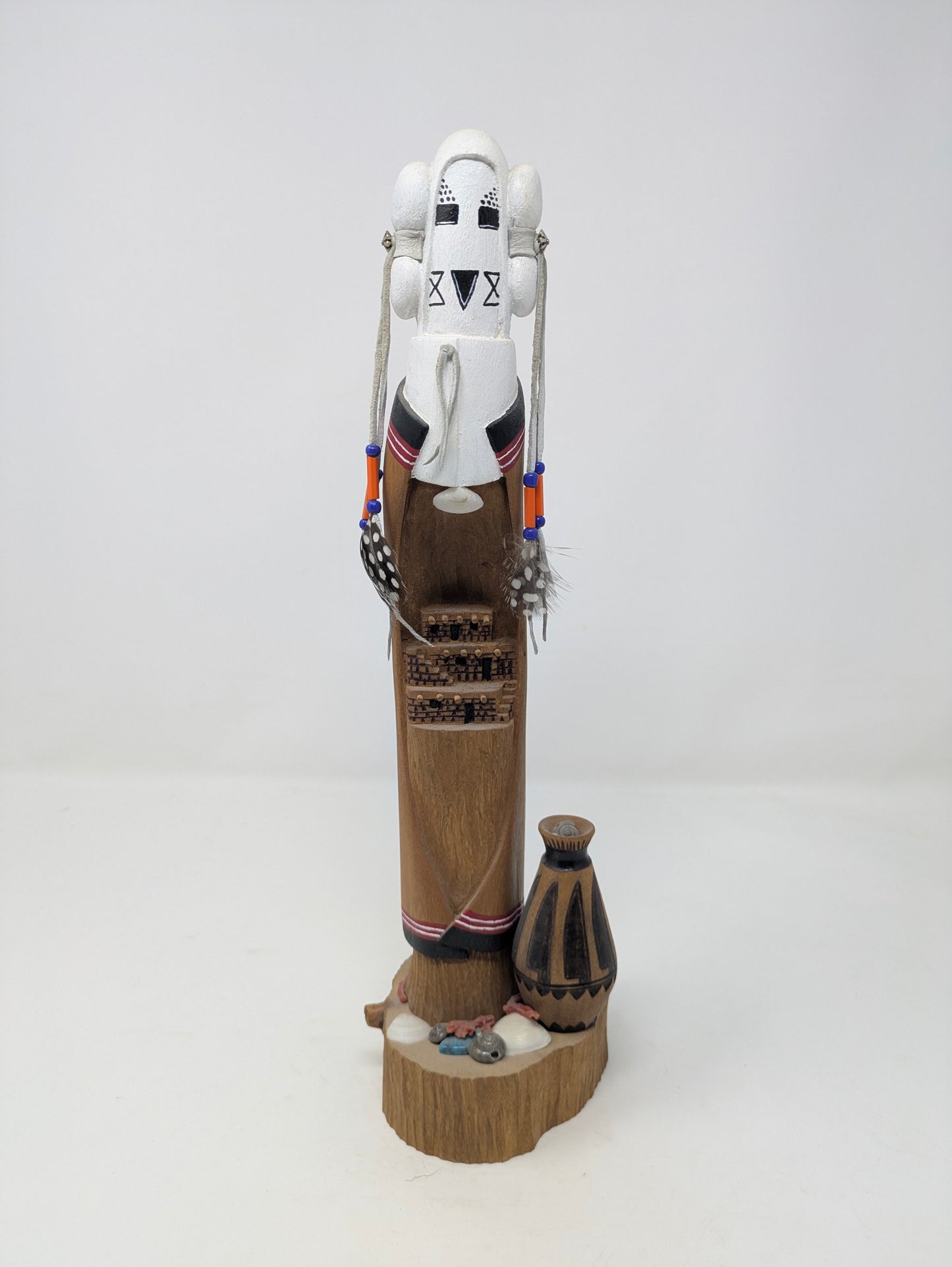 Vintage Signed Kachina Doll: "Snow Maiden"