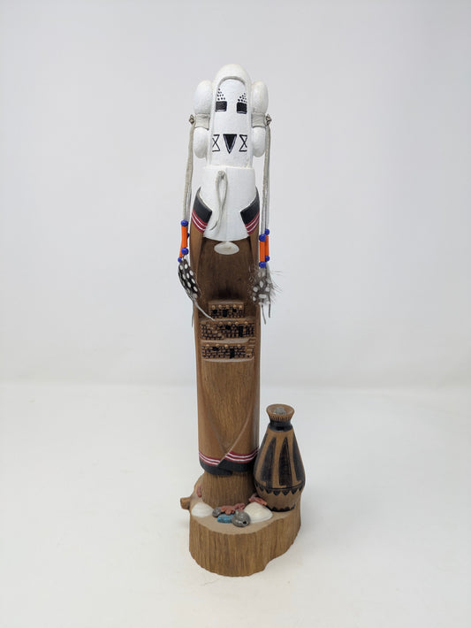 Vintage Signed Kachina Doll: "Snow Maiden"