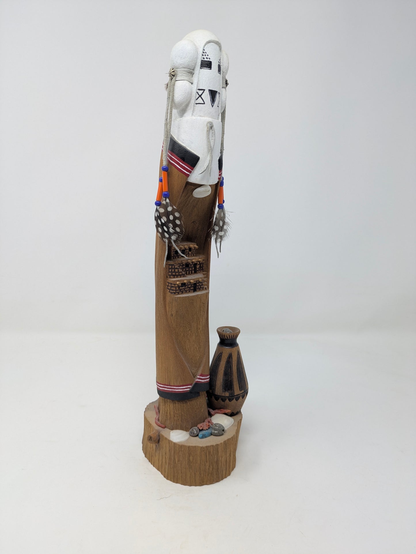 Vintage Signed Kachina Doll: "Snow Maiden"