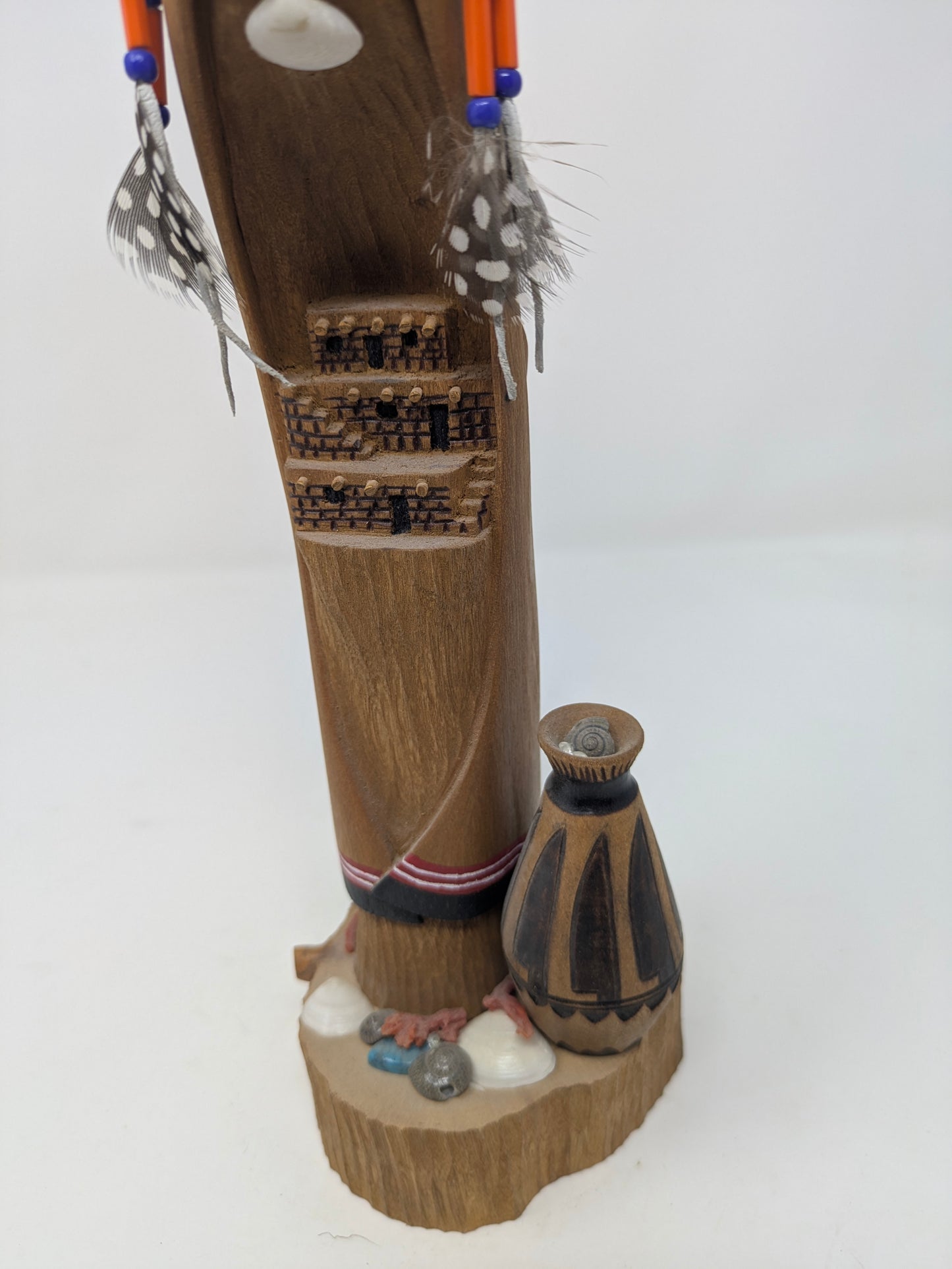 Vintage Signed Kachina Doll: "Snow Maiden"