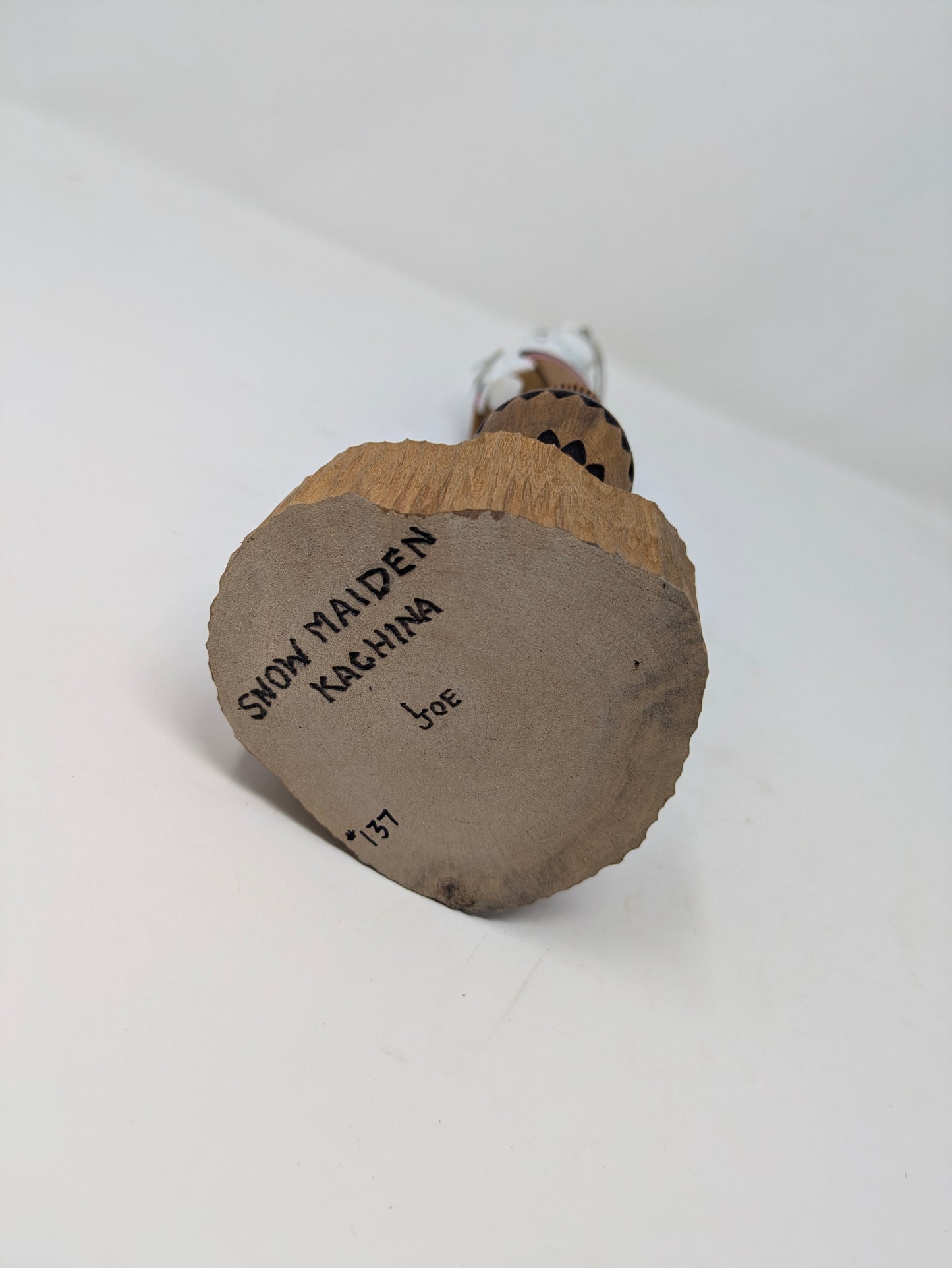 Vintage Signed Kachina Doll: "Snow Maiden"