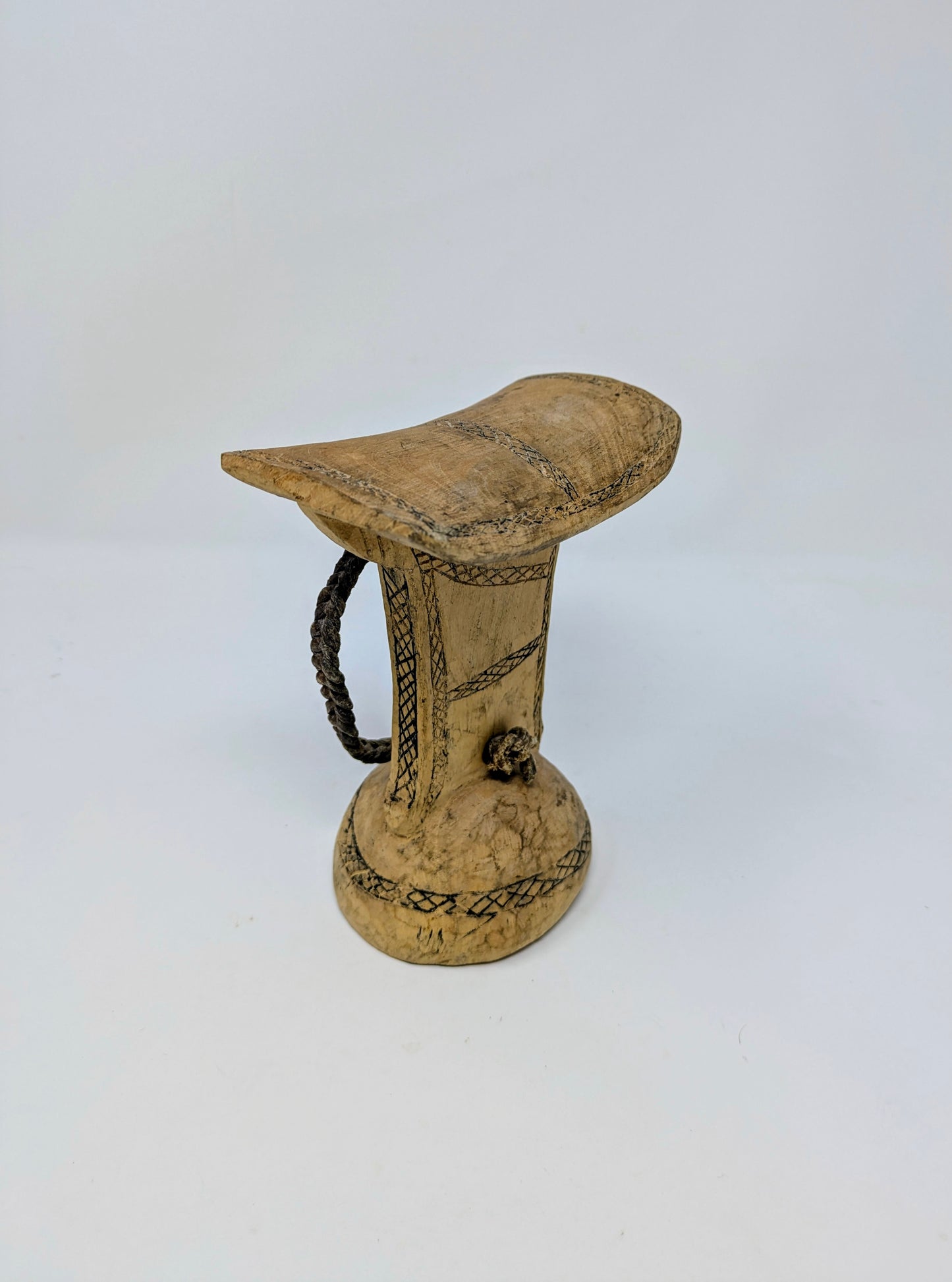 Vintage Hand-Carved Kenyan Turkana Headrest