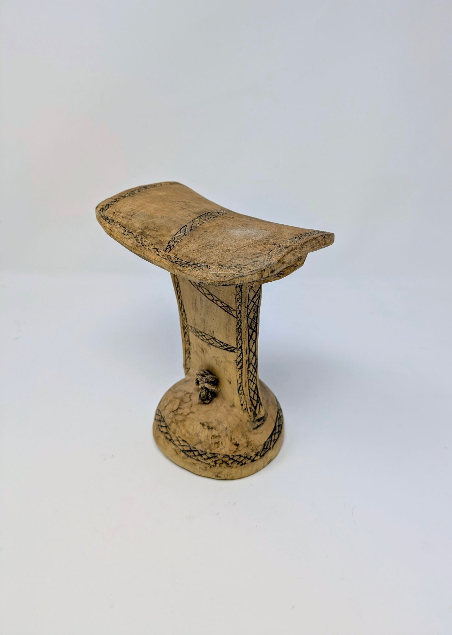 Vintage Hand-Carved Kenyan Turkana Headrest