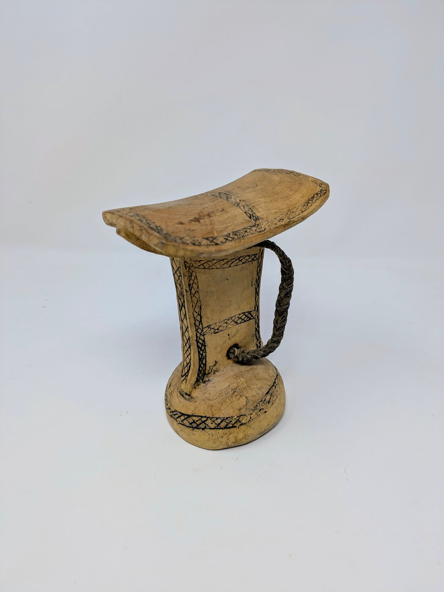 Vintage Hand-Carved Kenyan Turkana Headrest