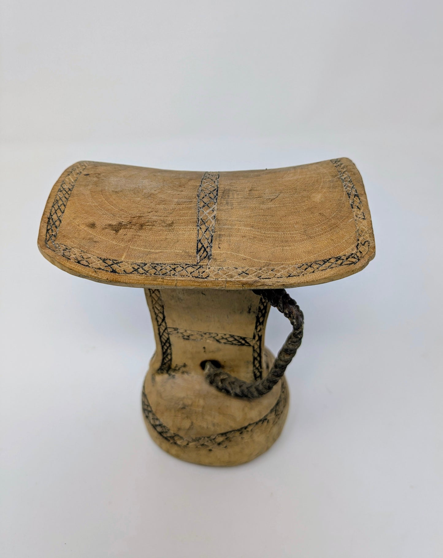 Vintage Hand-Carved Kenyan Turkana Headrest