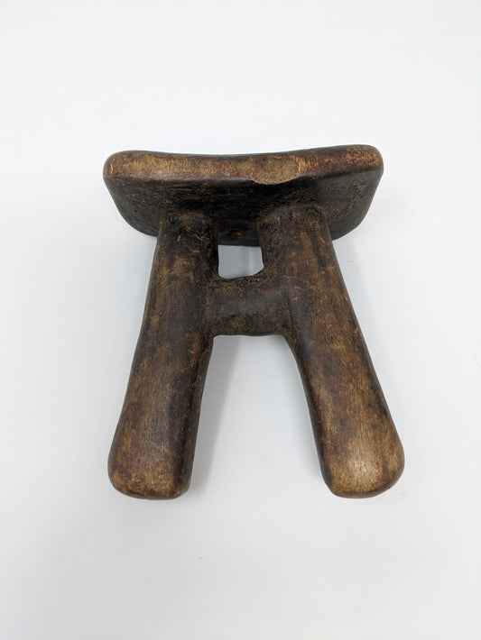 Antique Hand-Carved Kenyan Turkana Headrest