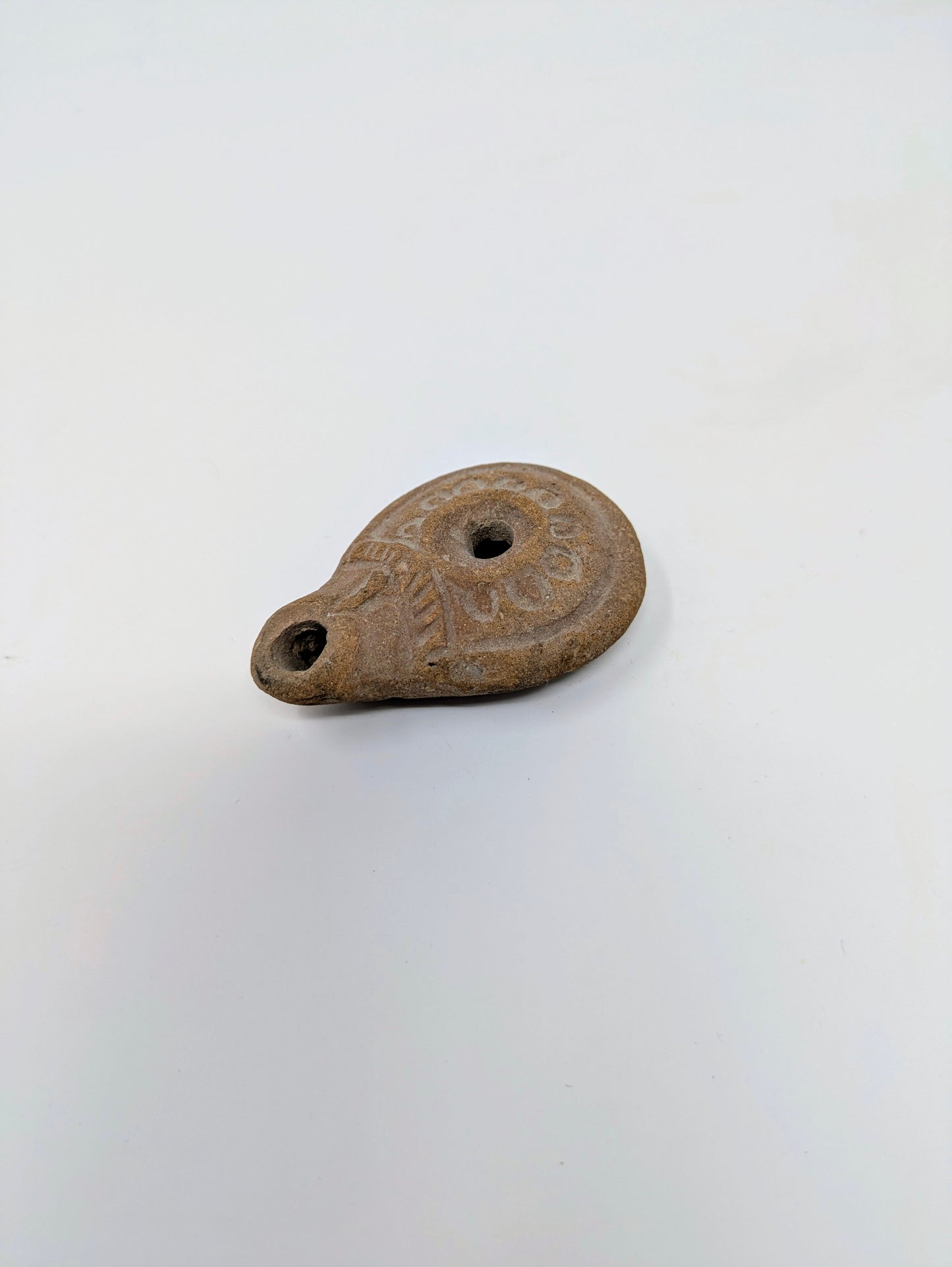 Ancient Imperial Roman Terracotta Oil Lamp (c. 1st-3rd Century CE)