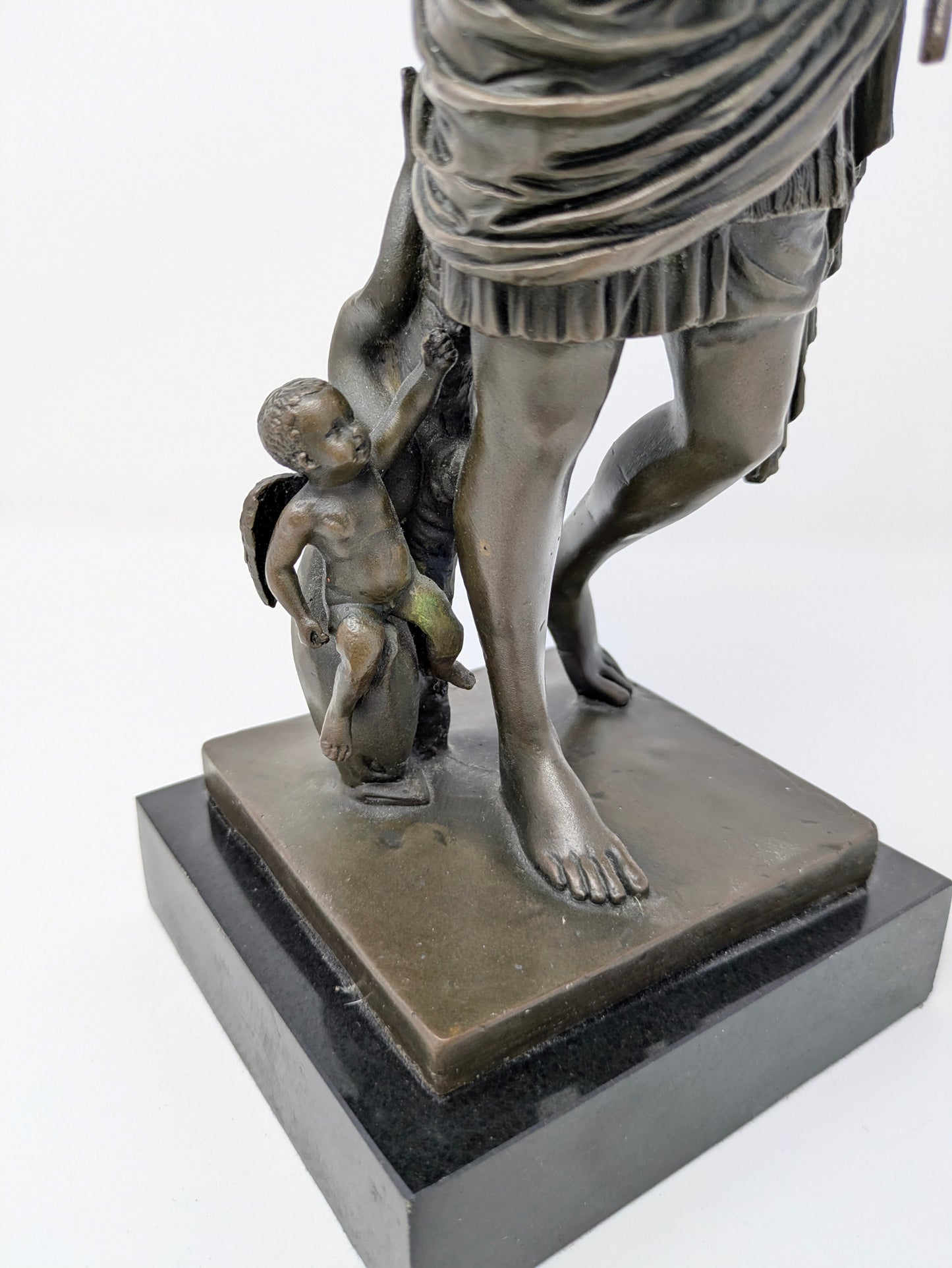 Cold-Cast Bronze "Augustus of Prima Porta" Statue: Signed Debut