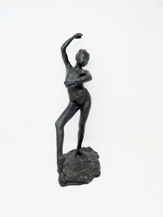Vintage Edgar Degas "Spanish Dancer" Bonded-Bronze Replica (MMA 1984)