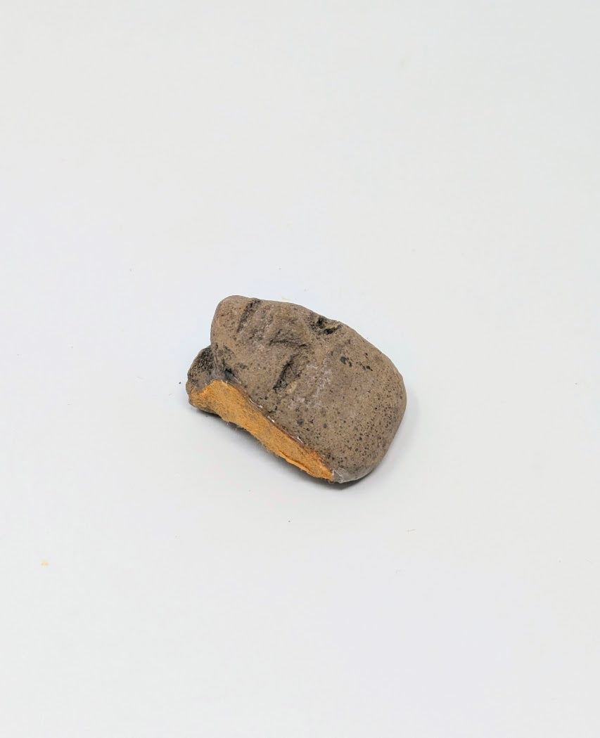Pre-Columbian Clay Head Fragment: Teotihuacan Region (c. 450AD)