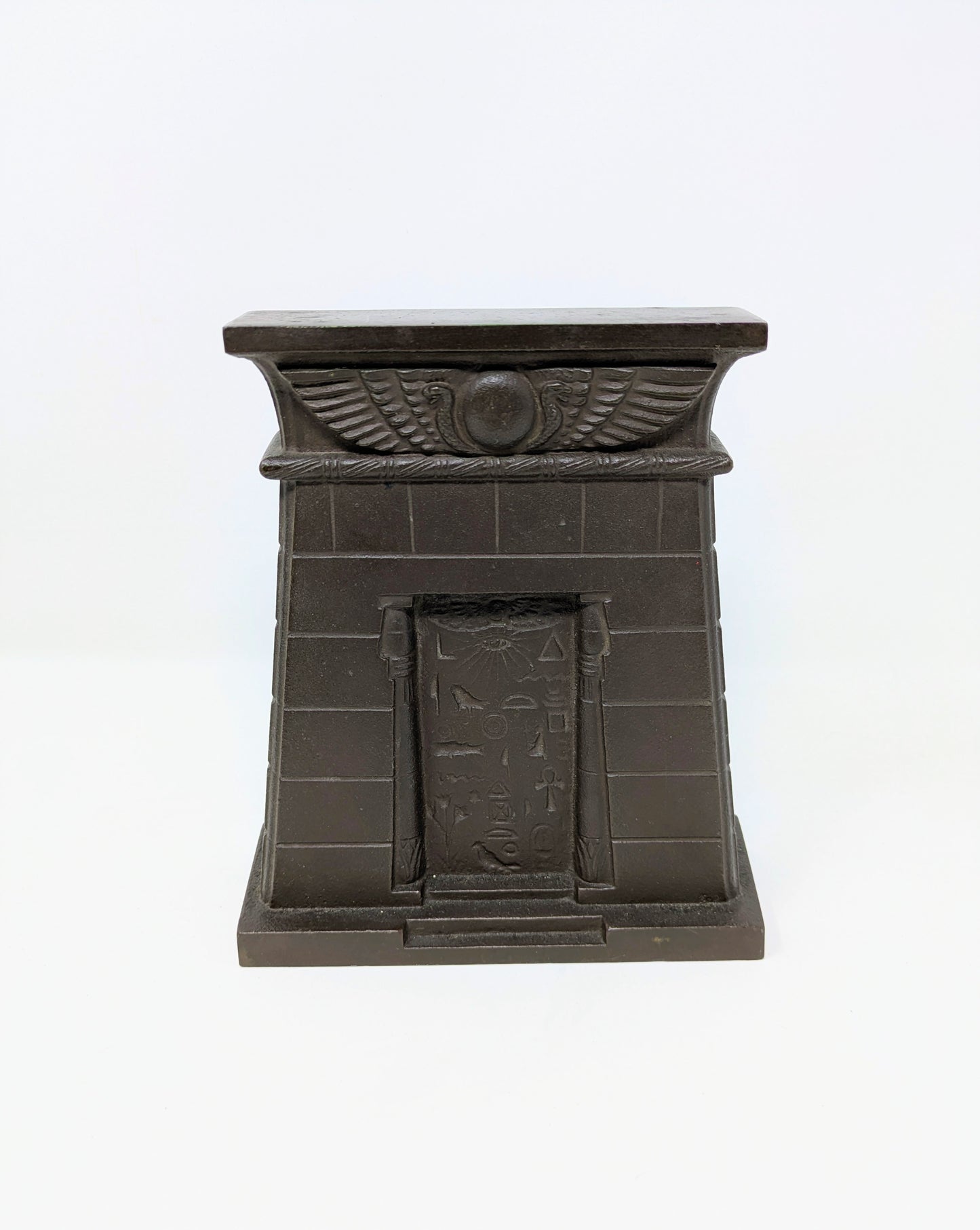 1920s "Egyptian Tomb" Bookends by Bradley & Hubbard