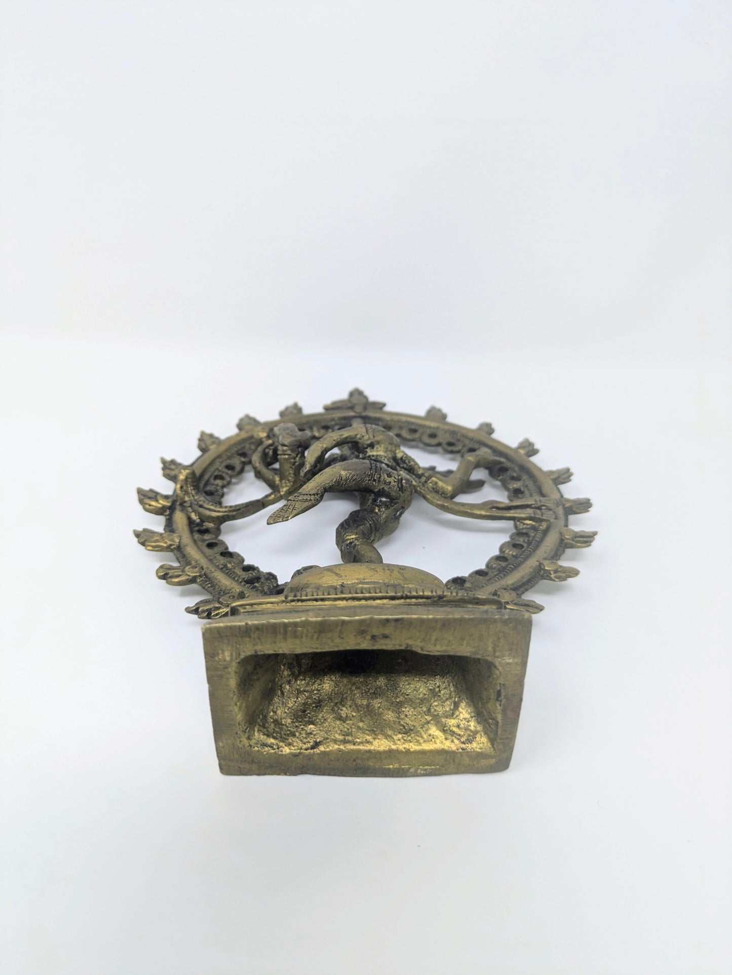 Vintage Brass Dancing Nataraj Shiva Statue