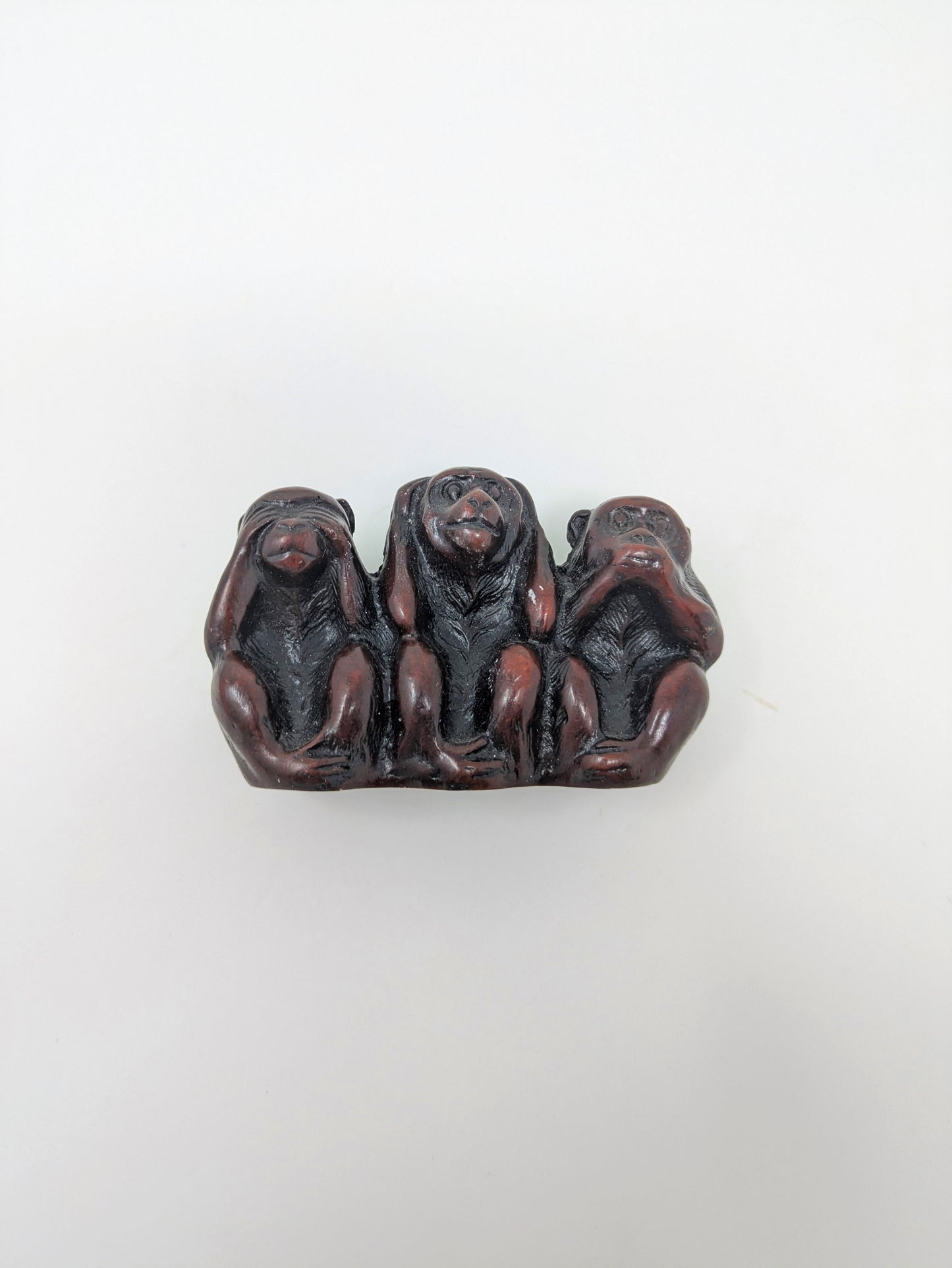 Vintage Japanese Sculpture "Three Wise Monkeys"