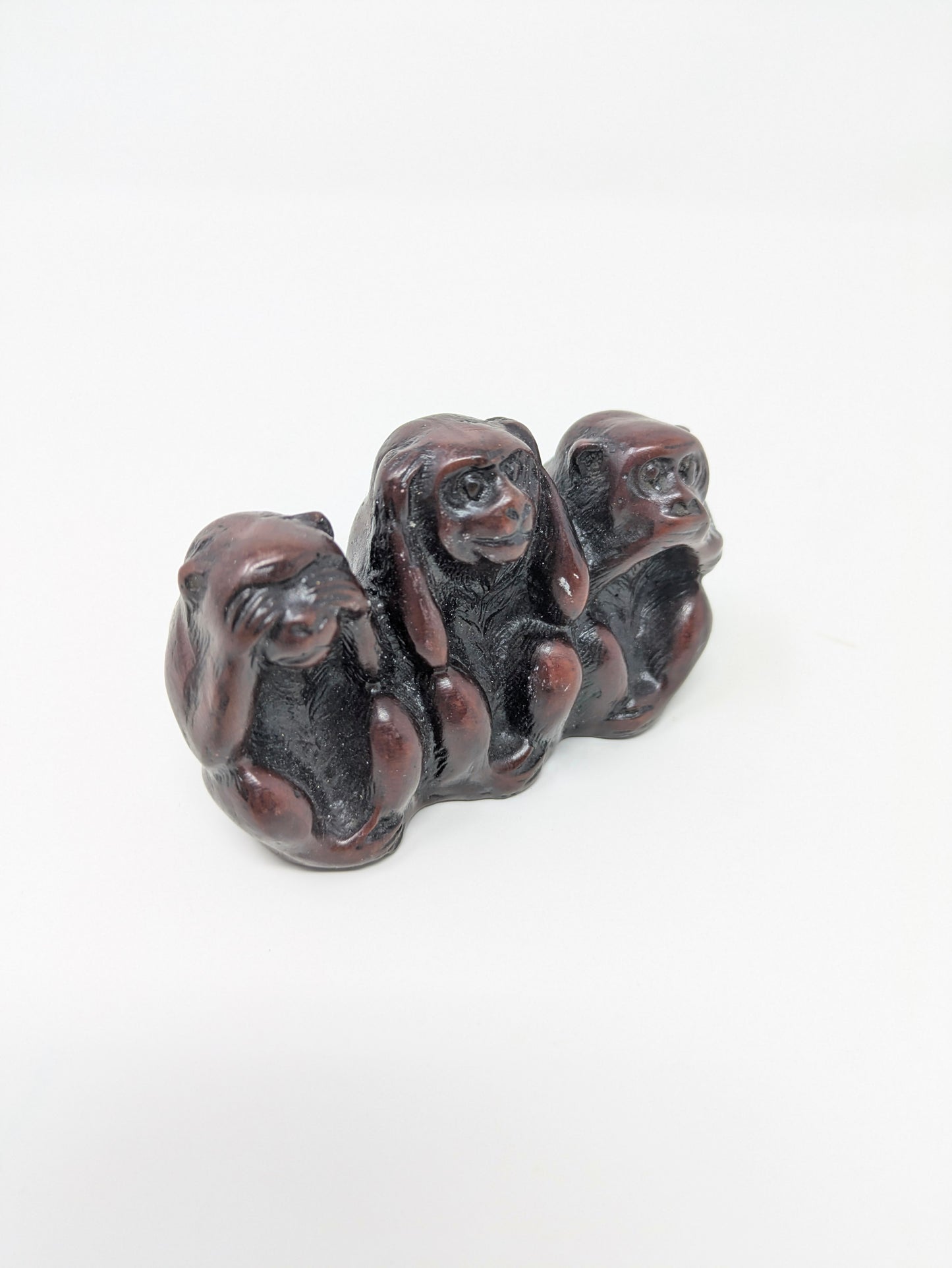 Vintage Japanese Sculpture "Three Wise Monkeys"