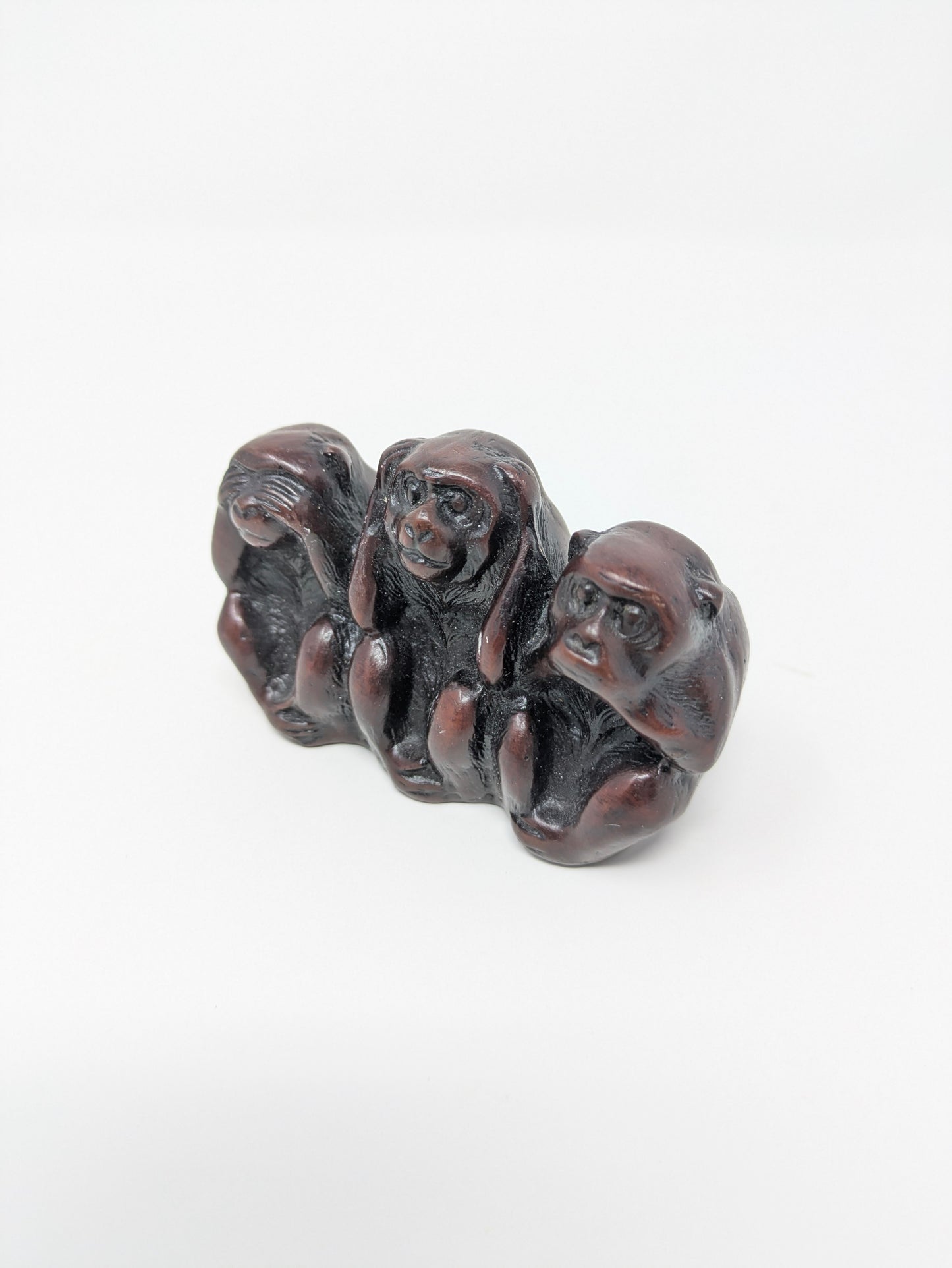 Vintage Japanese Sculpture "Three Wise Monkeys"