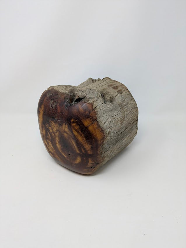 1970s Spancraft Hand-Carved Wood Jewelry/Trinket Box