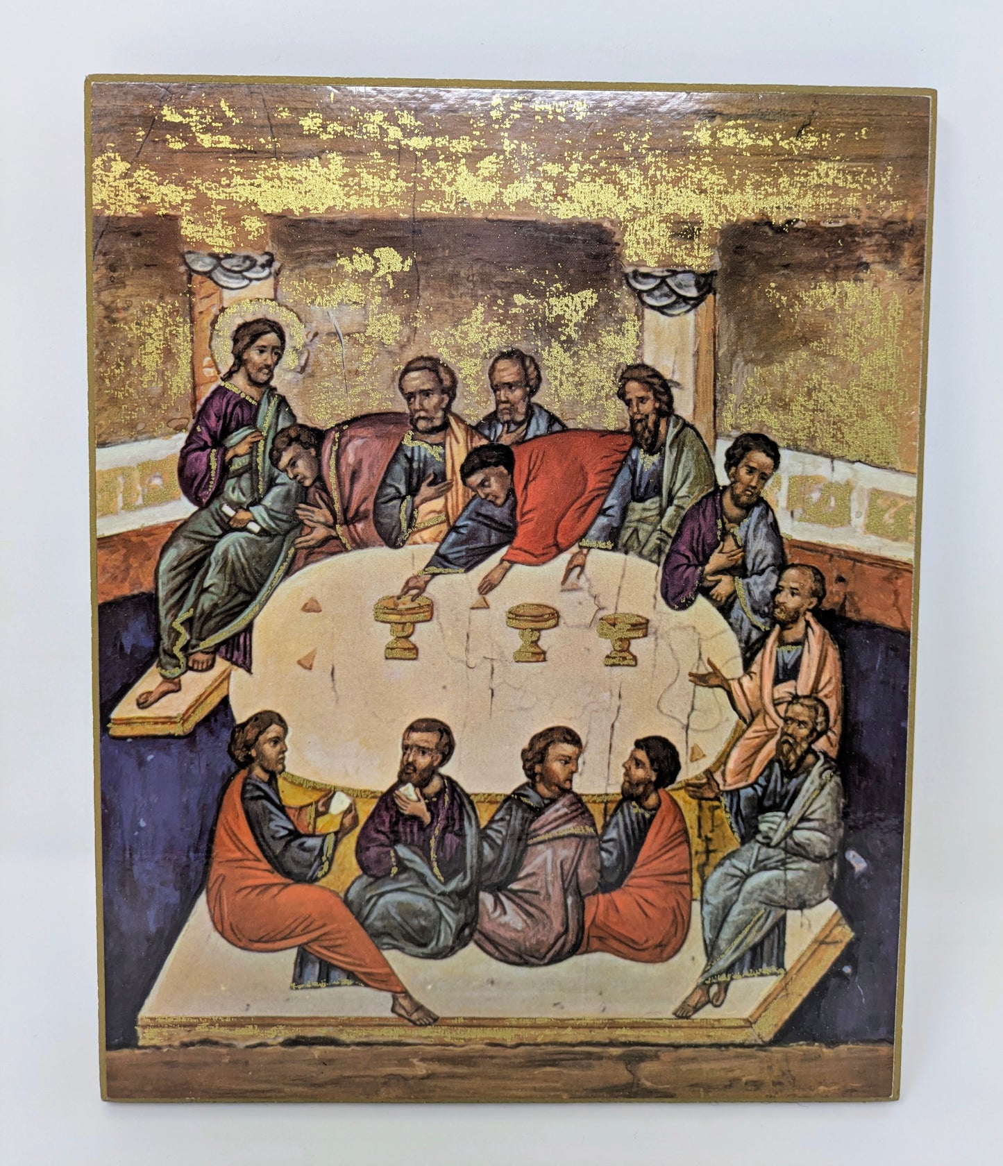 Iconic Last Supper Hanging Wall Plaque