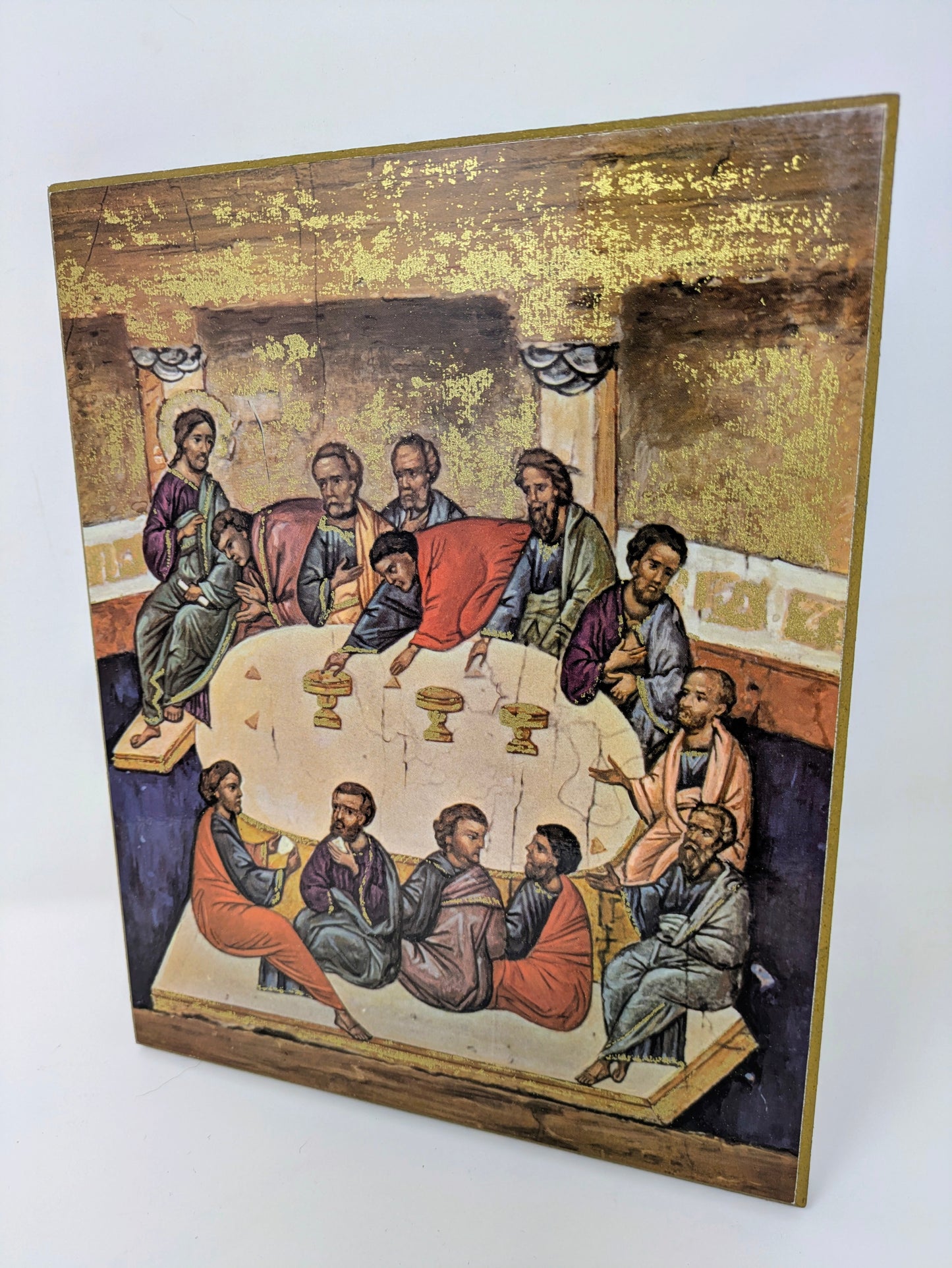 Iconic Last Supper Hanging Wall Plaque