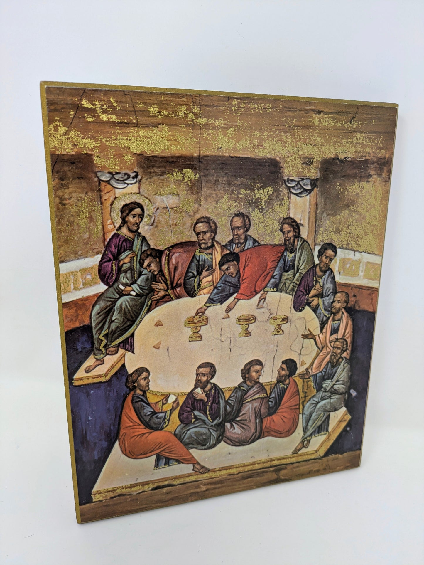 Iconic Last Supper Hanging Wall Plaque