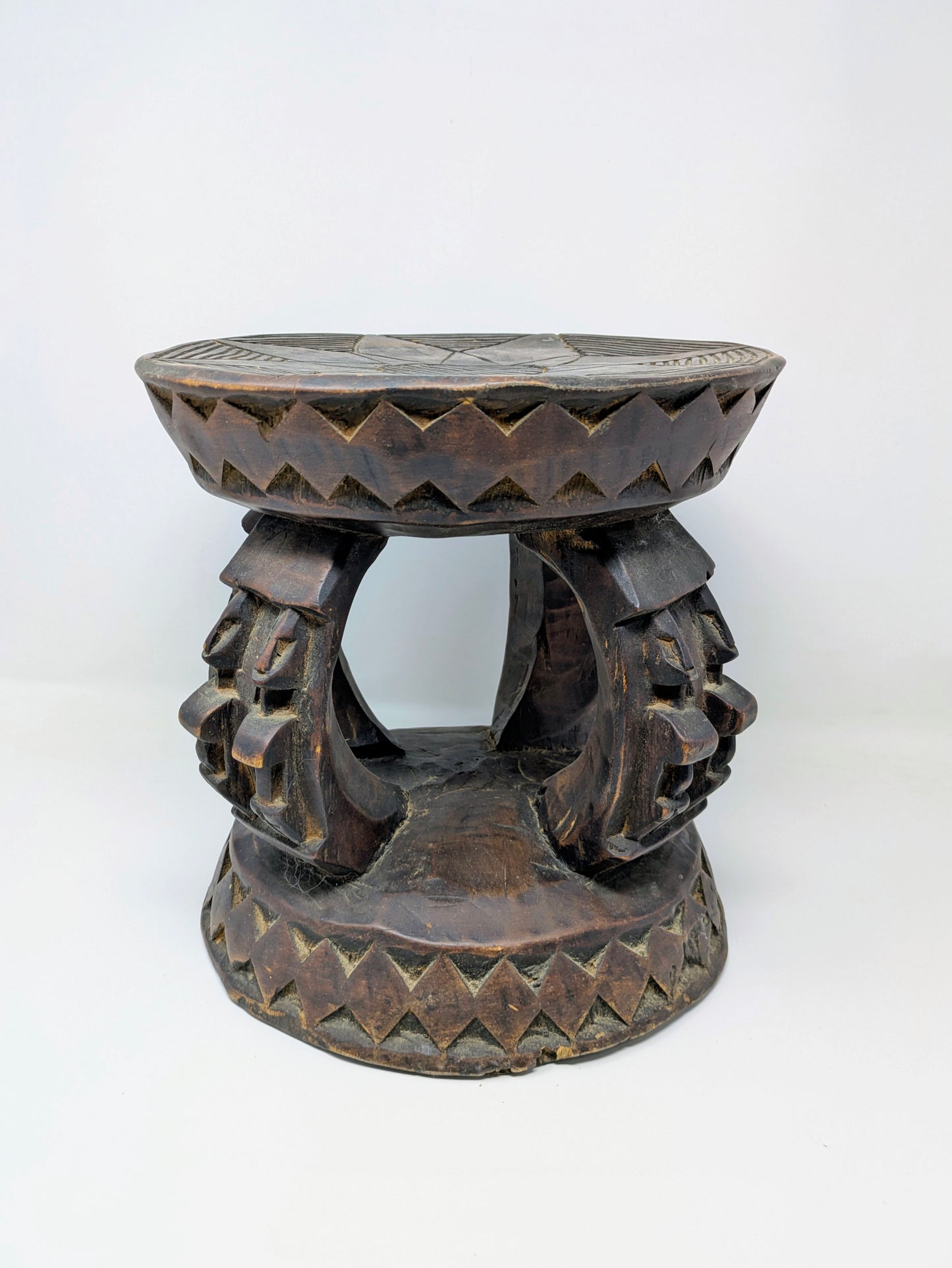 1950s Traditional Handcrafted African Dogon Stool | Mali