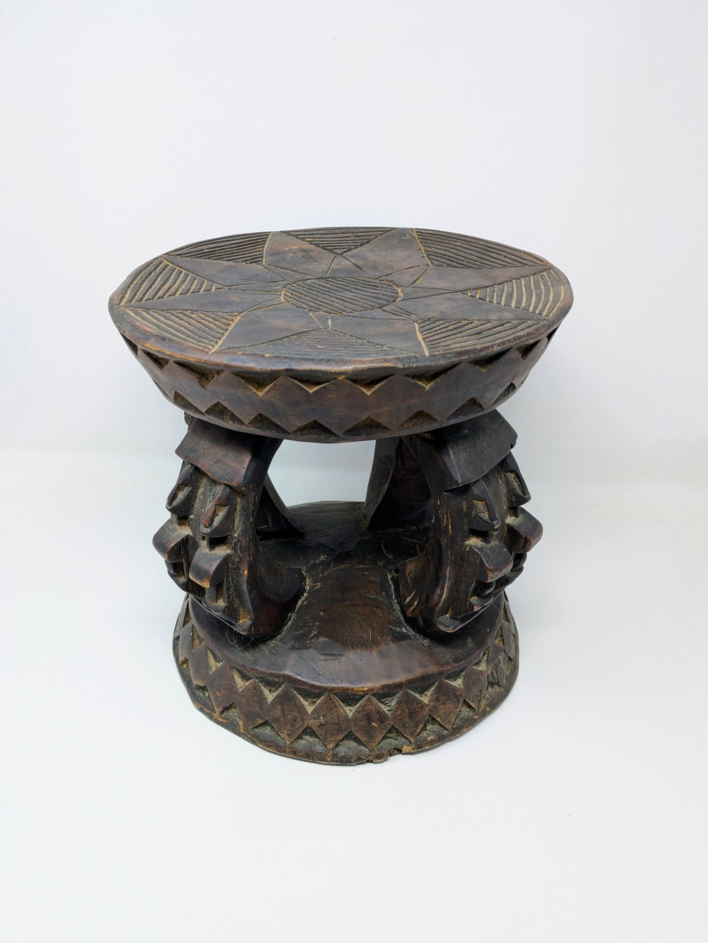 1950s Traditional Handcrafted African Dogon Stool | Mali