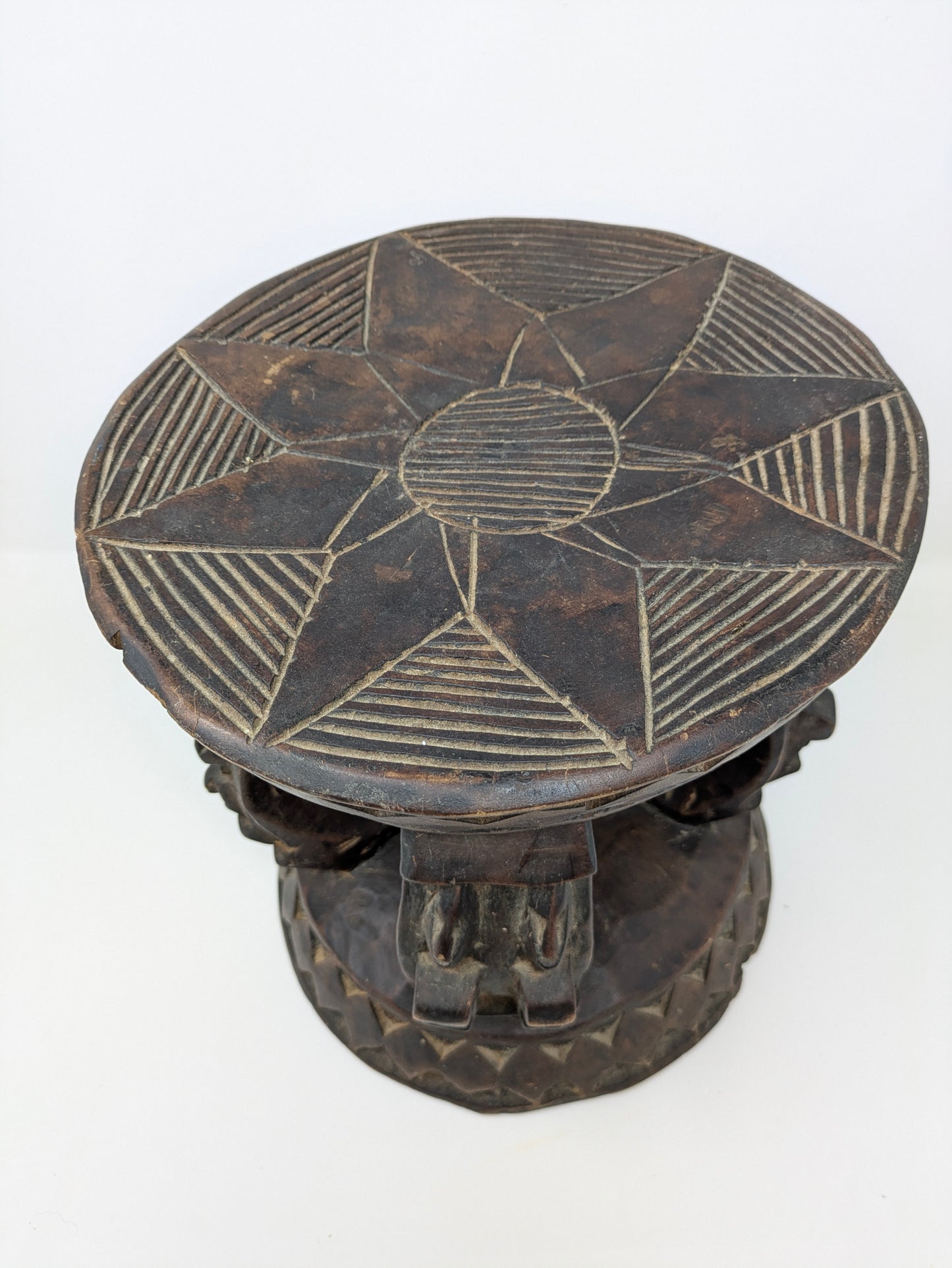 1950s Traditional Handcrafted African Dogon Stool | Mali
