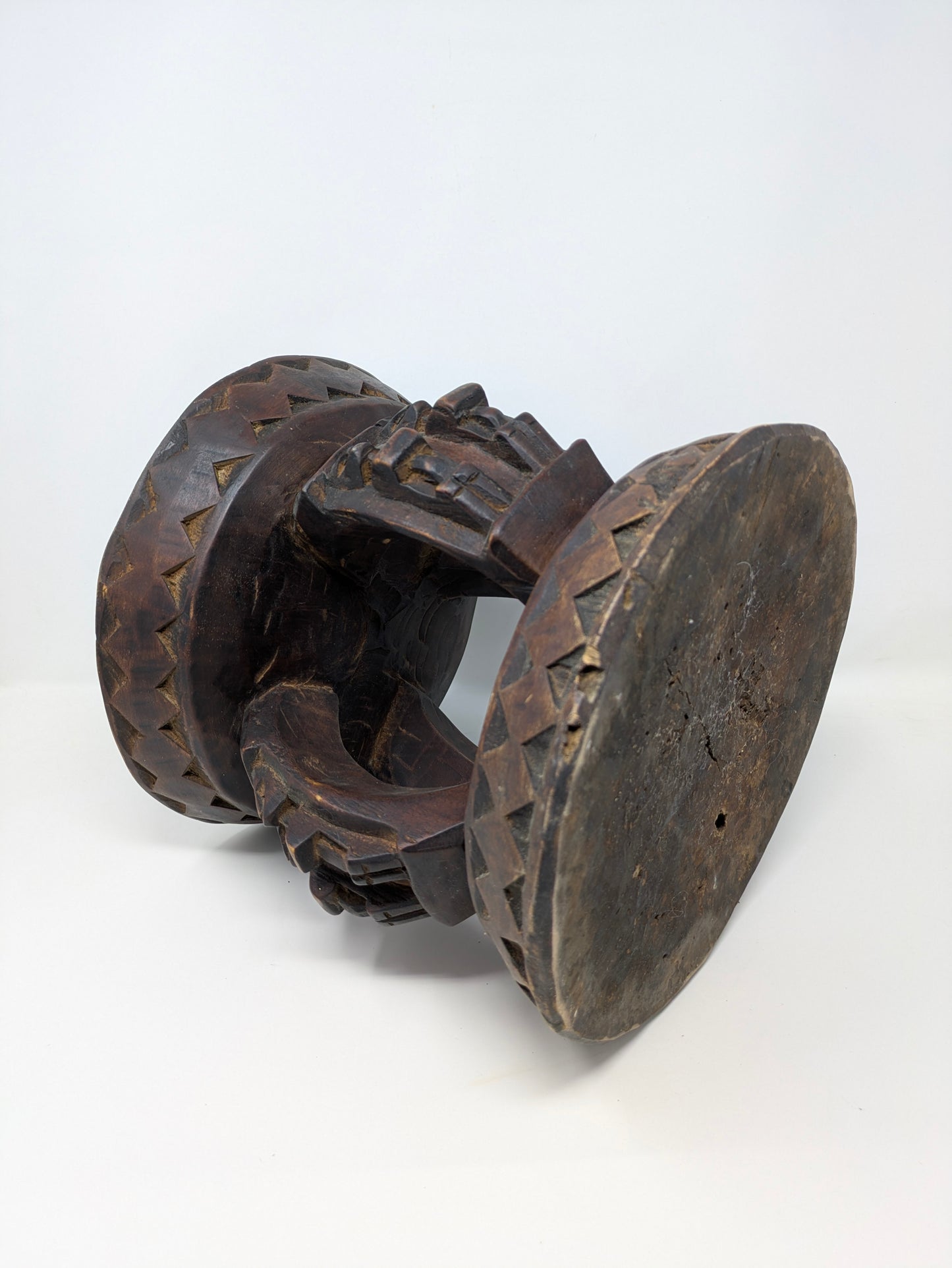 1950s Traditional Handcrafted African Dogon Stool | Mali