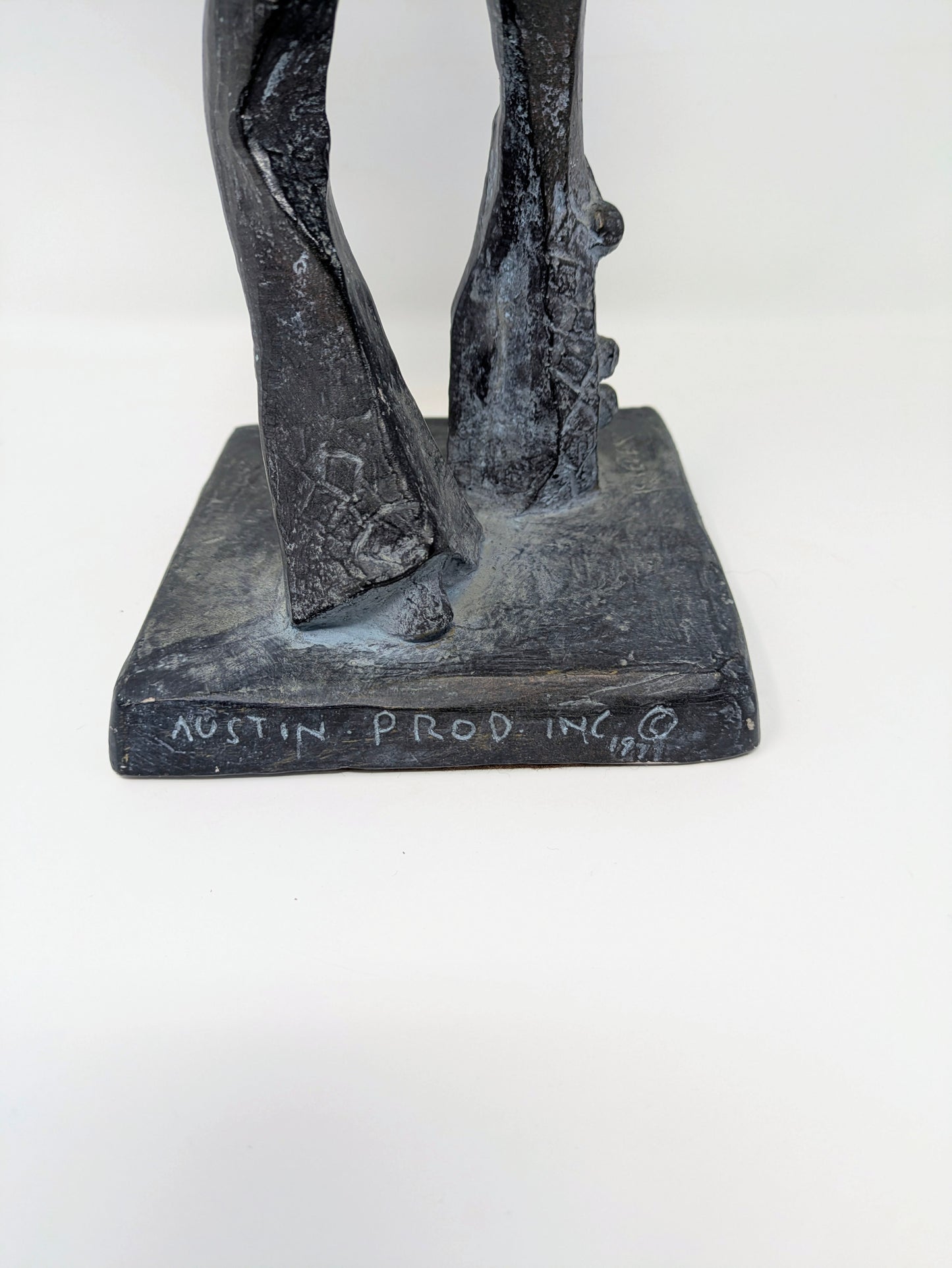 RARE "Hobo Clown Playing Guitar" Statue by Klara Sever | Austin Prods Inc.