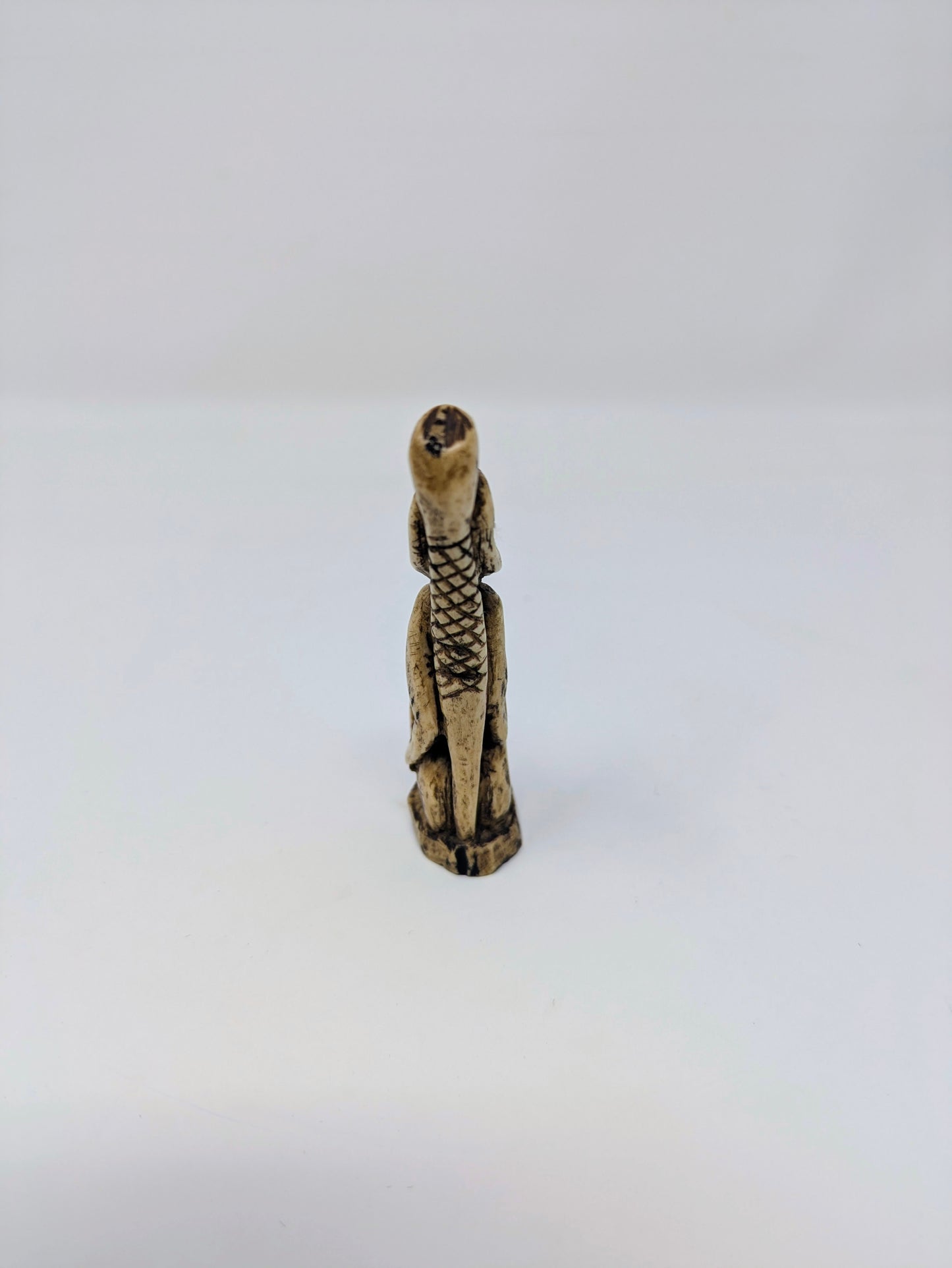 Antique Dayak Carved Horn Charm/Pendant