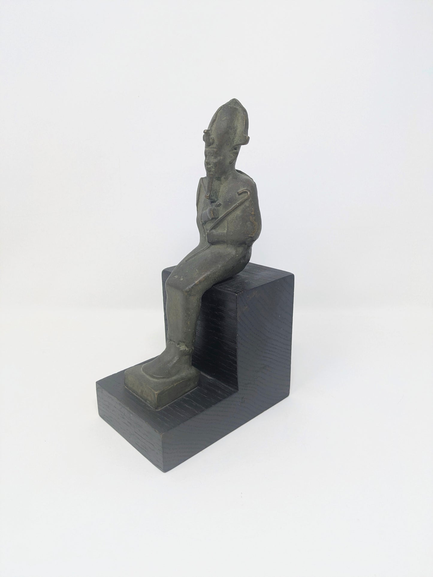 Antique Egyptian Seated Osiris Statue | Egyptian Revival Period