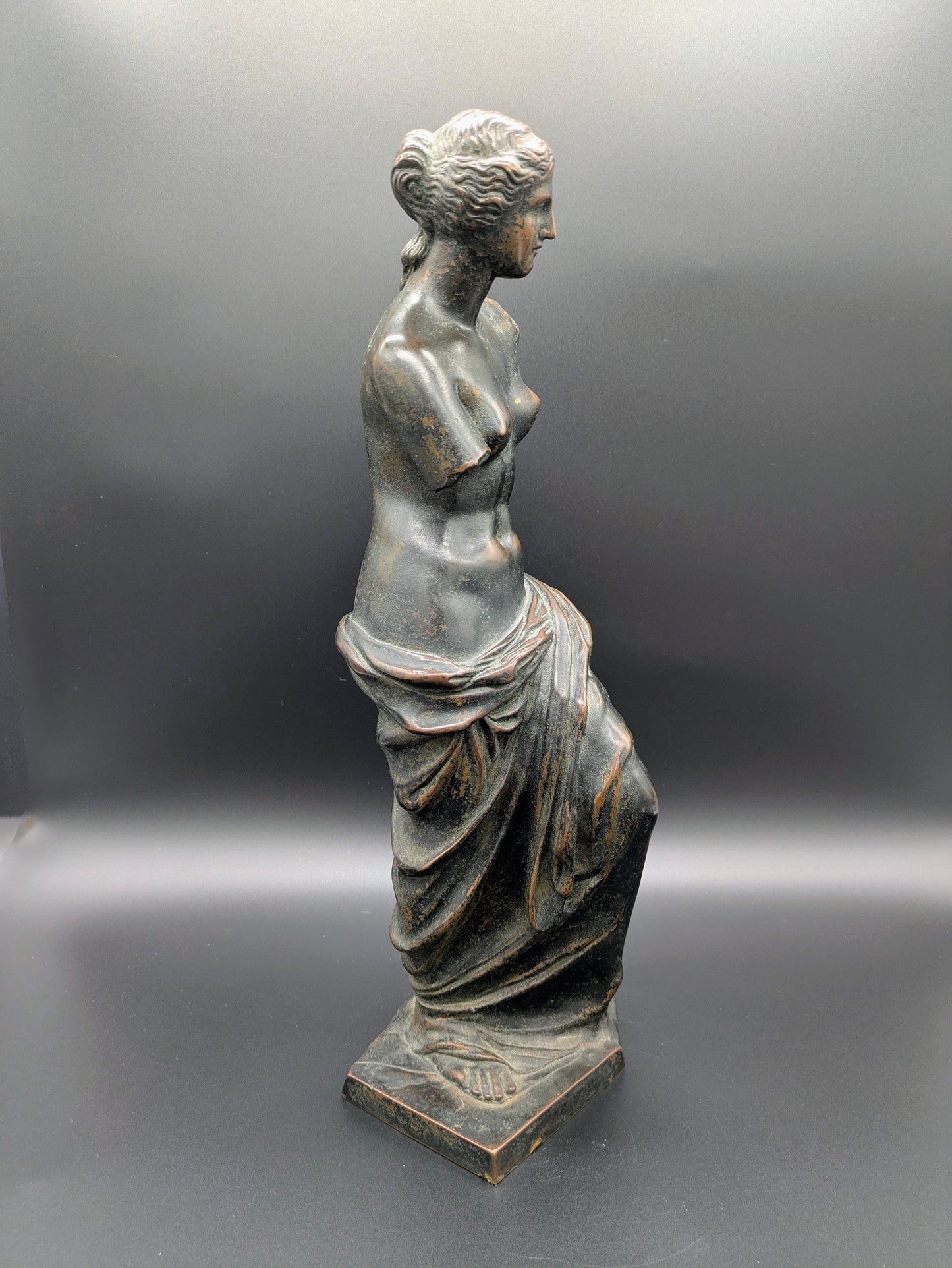 Grand Tour French Bronze Statue: Venus de Milo