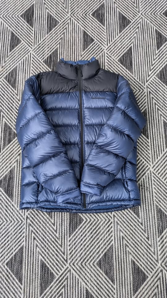 Peak Performance Frost Glacier Blue/Black Down Jacket (Men's XL)