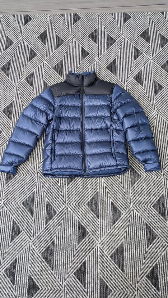 Peak Performance Frost Glacier Blue/Black Down Jacket (Men's XL)