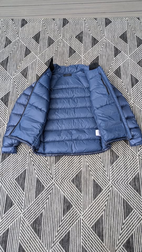 Peak Performance Frost Glacier Blue/Black Down Jacket (Men's XL)