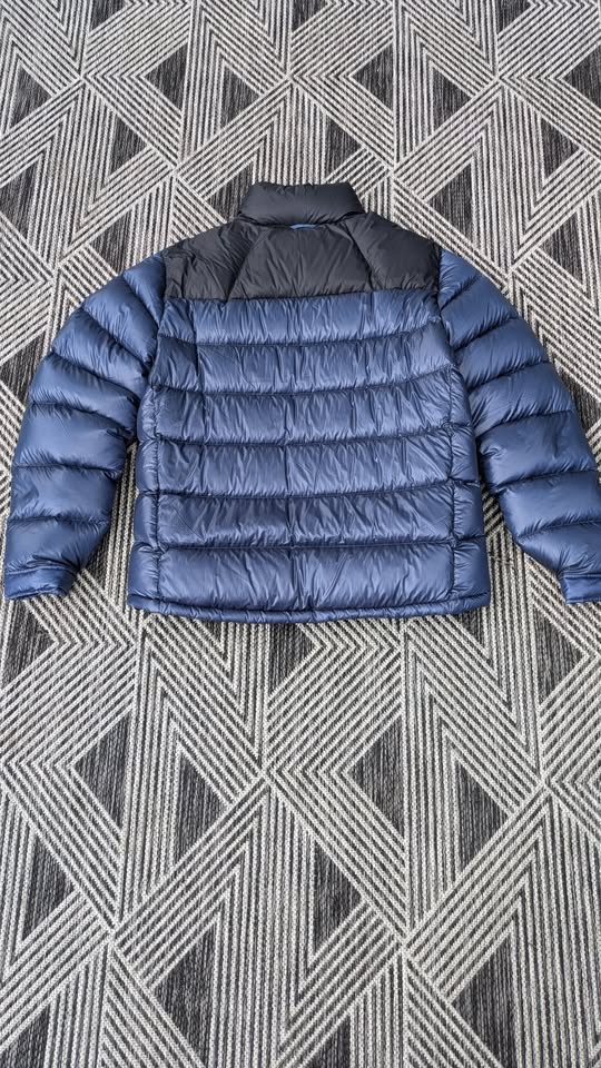 Peak Performance Frost Glacier Blue/Black Down Jacket (Men's XL)