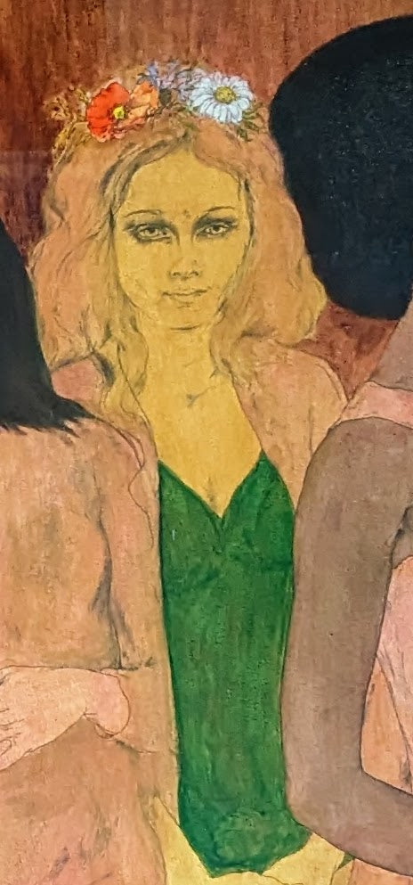 RARE Original Laszlo Matulay "Is Beautiful" | Signed & Dated (1970)