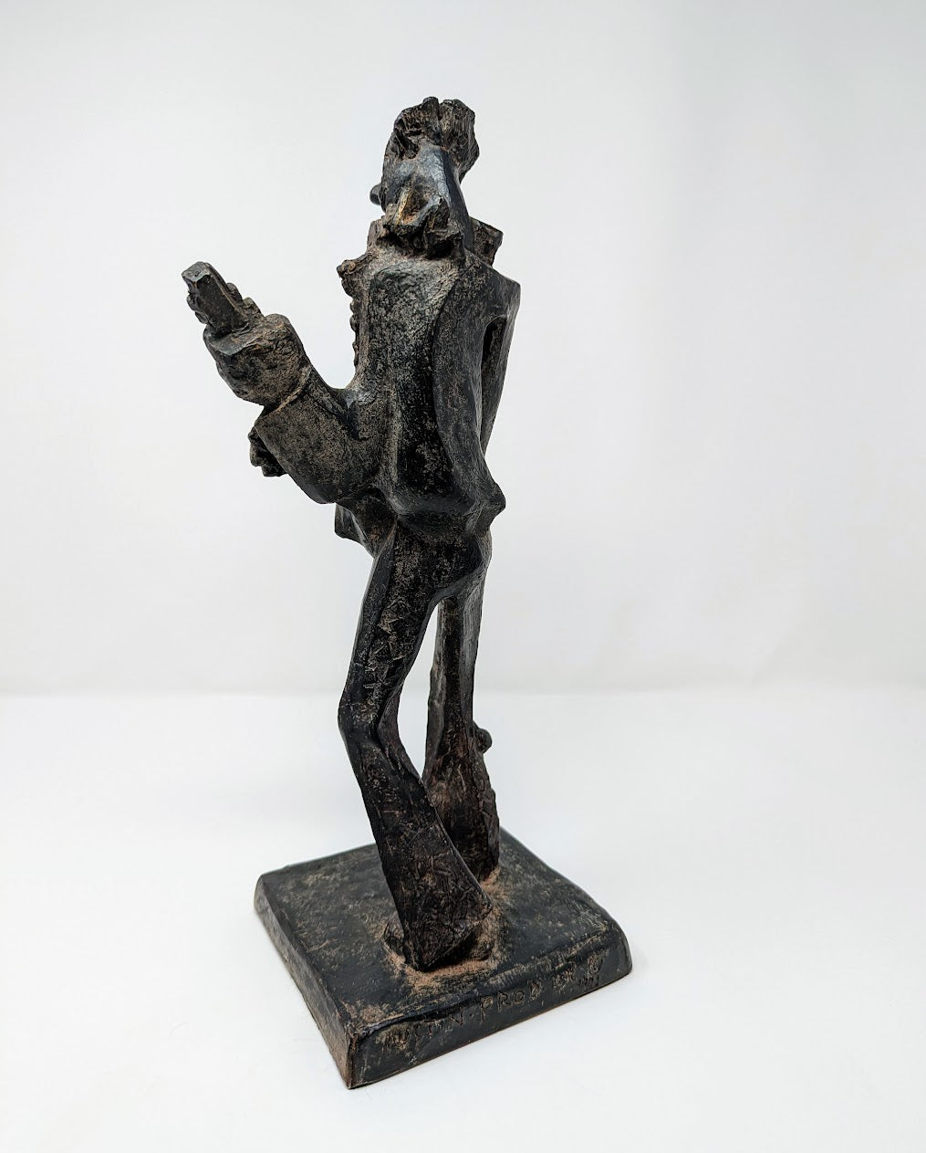 RARE Hobo Clown Statue by Klara Sever | 1971 Austin Prods Inc.