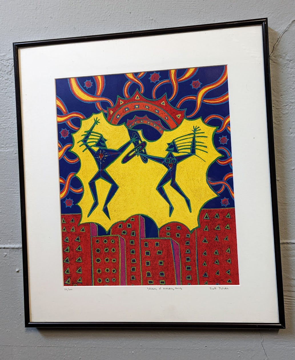 Limited-Edition "Dreams of Altered Gold" Signed by Scott Peters w/COA