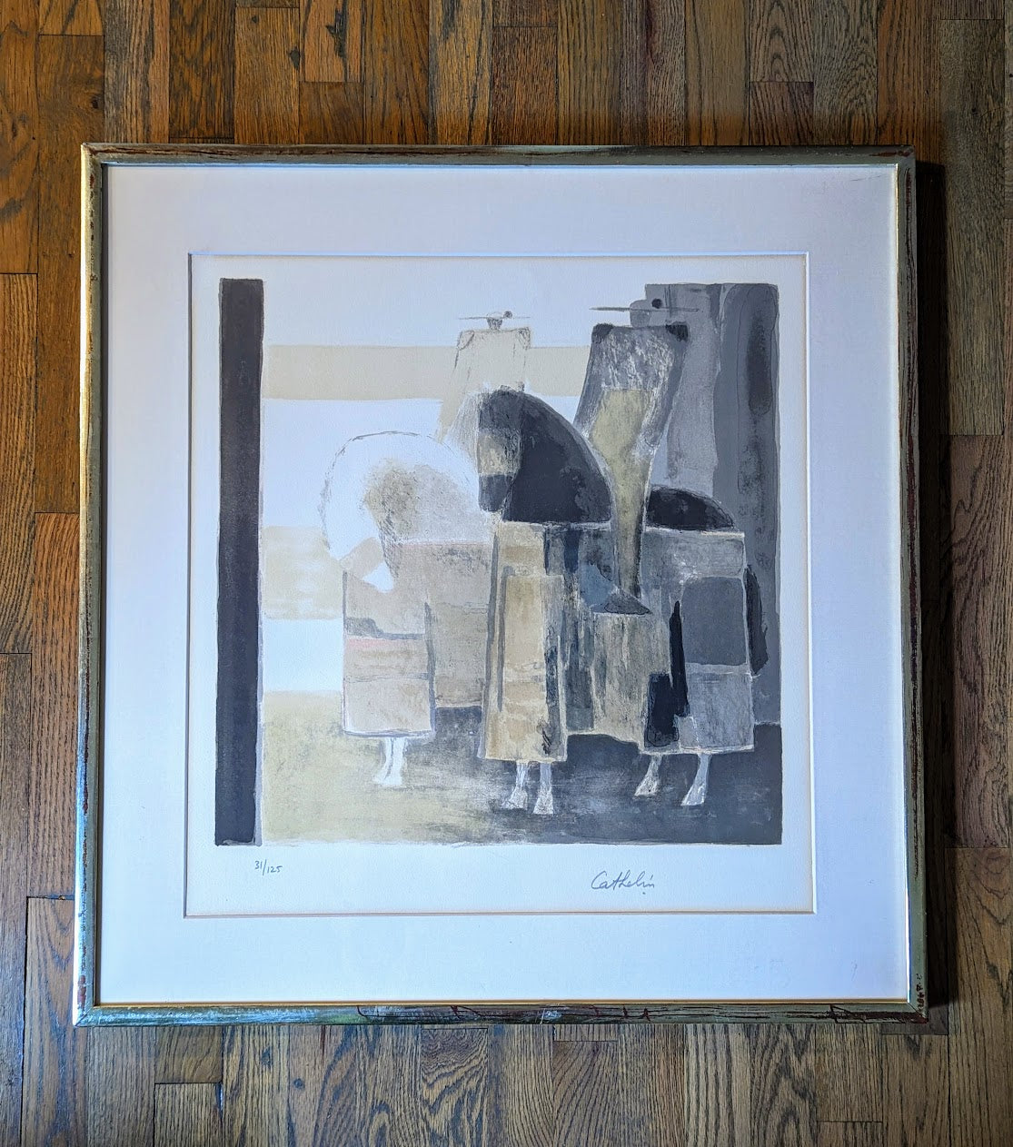 RARE Bernard Cathelin Lithograph | Signed & Numbered (31/125)