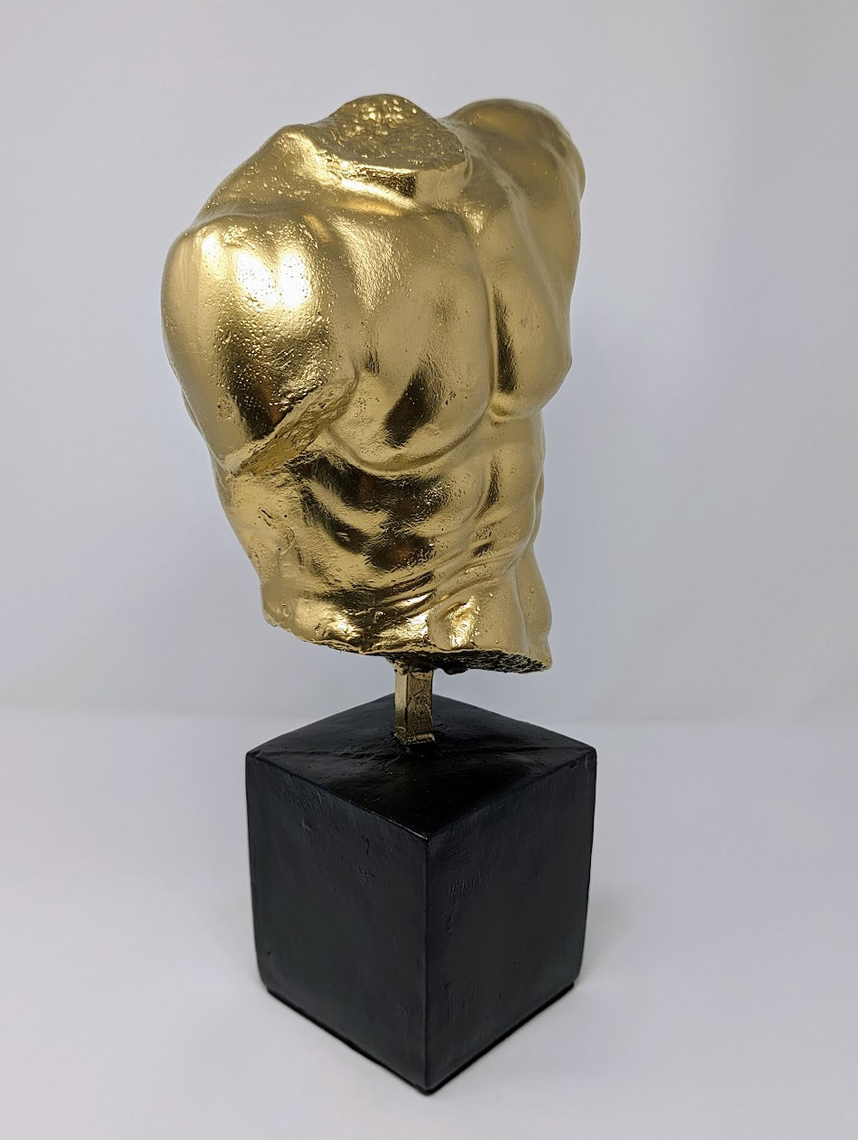 Vintage "Male Torso" Sculpture by Sergey Eylanbekov