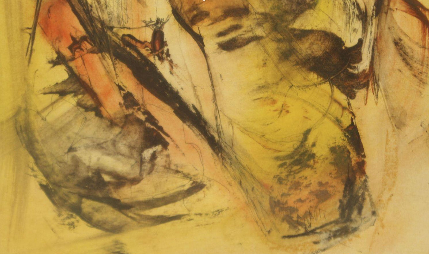 Abstract Expressionism Painting | Signed Nicholas Caputi (1969)