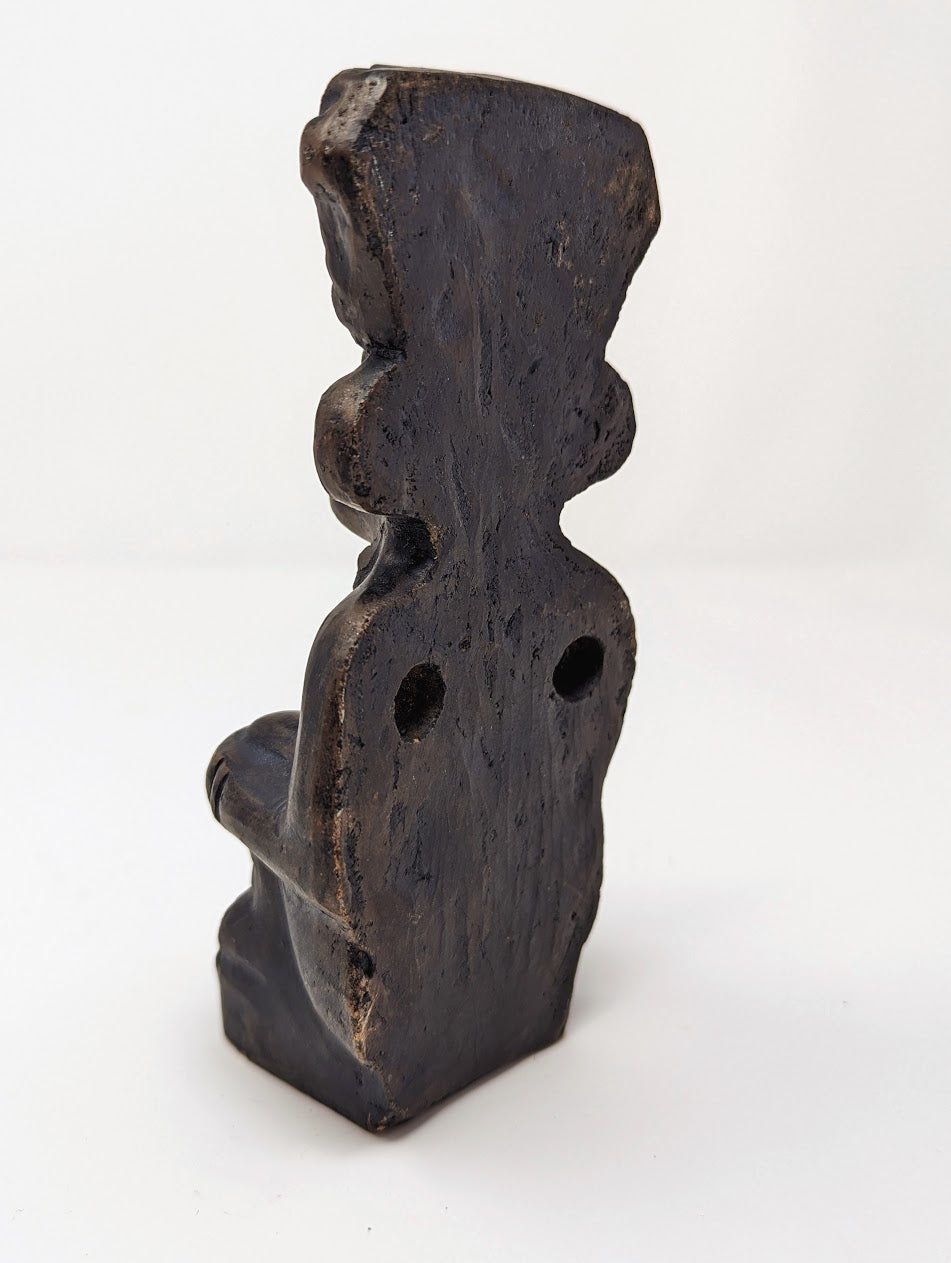 1970s Mesoamerican Hand-Carved Sandstone Statues