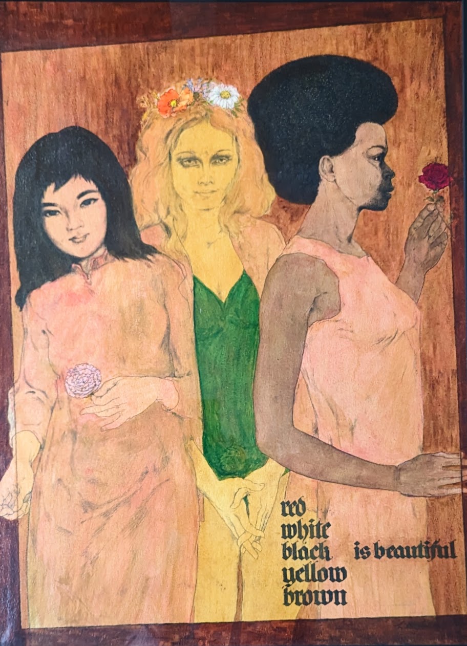 RARE Original Laszlo Matulay "Is Beautiful" | Signed & Dated (1970)